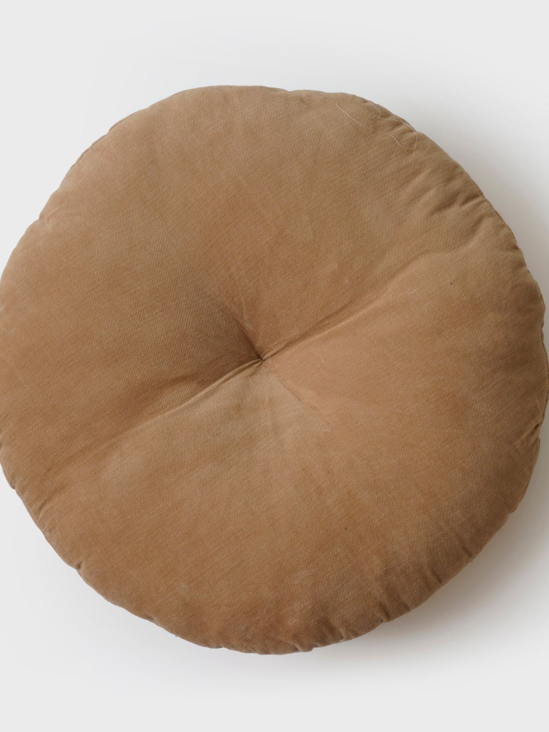 Round Cushion Cover - Cuddle Brown