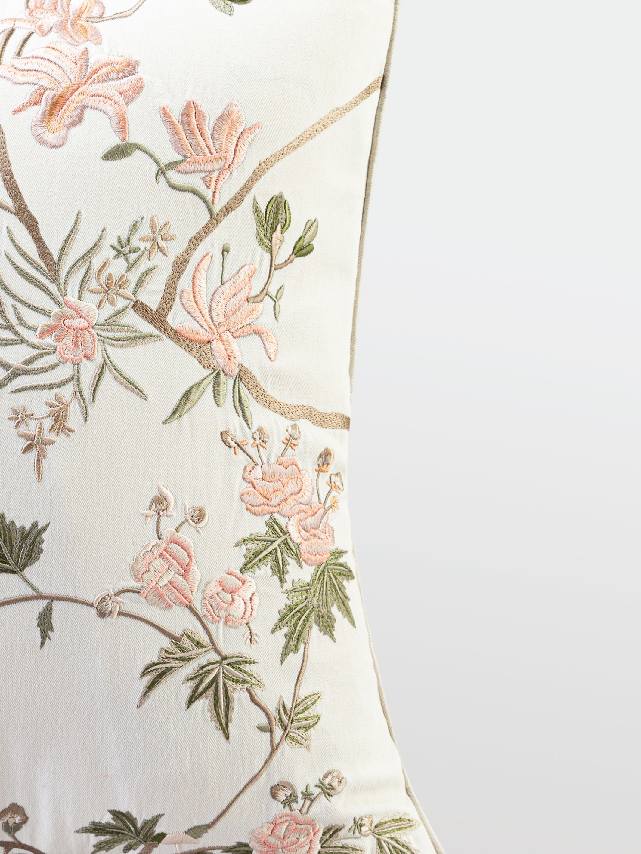 Cushion Cover - Bulbul Dali Ivory