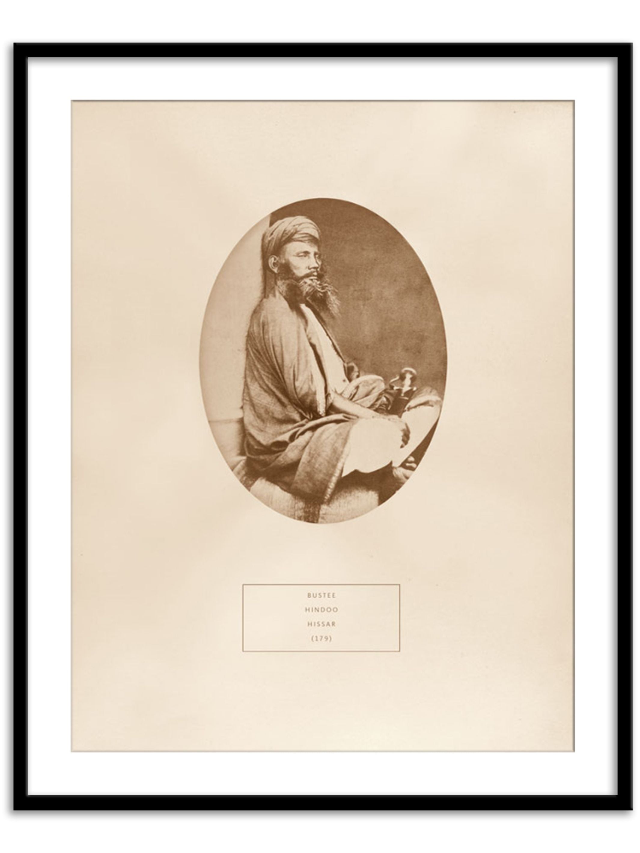 Wall Prints - Bustee - a Hindoo from Hissar