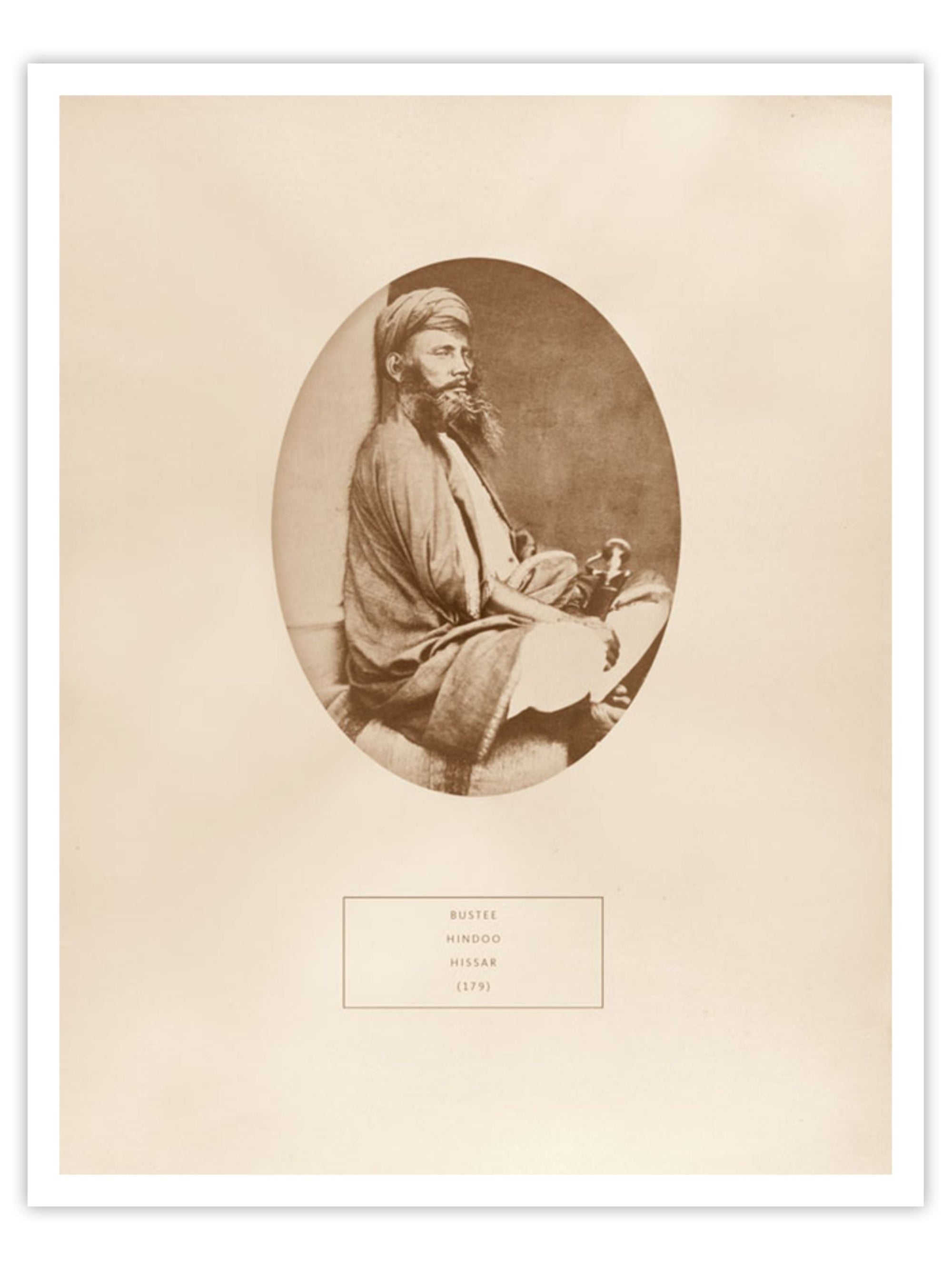 Wall Prints - Bustee - a Hindoo from Hissar