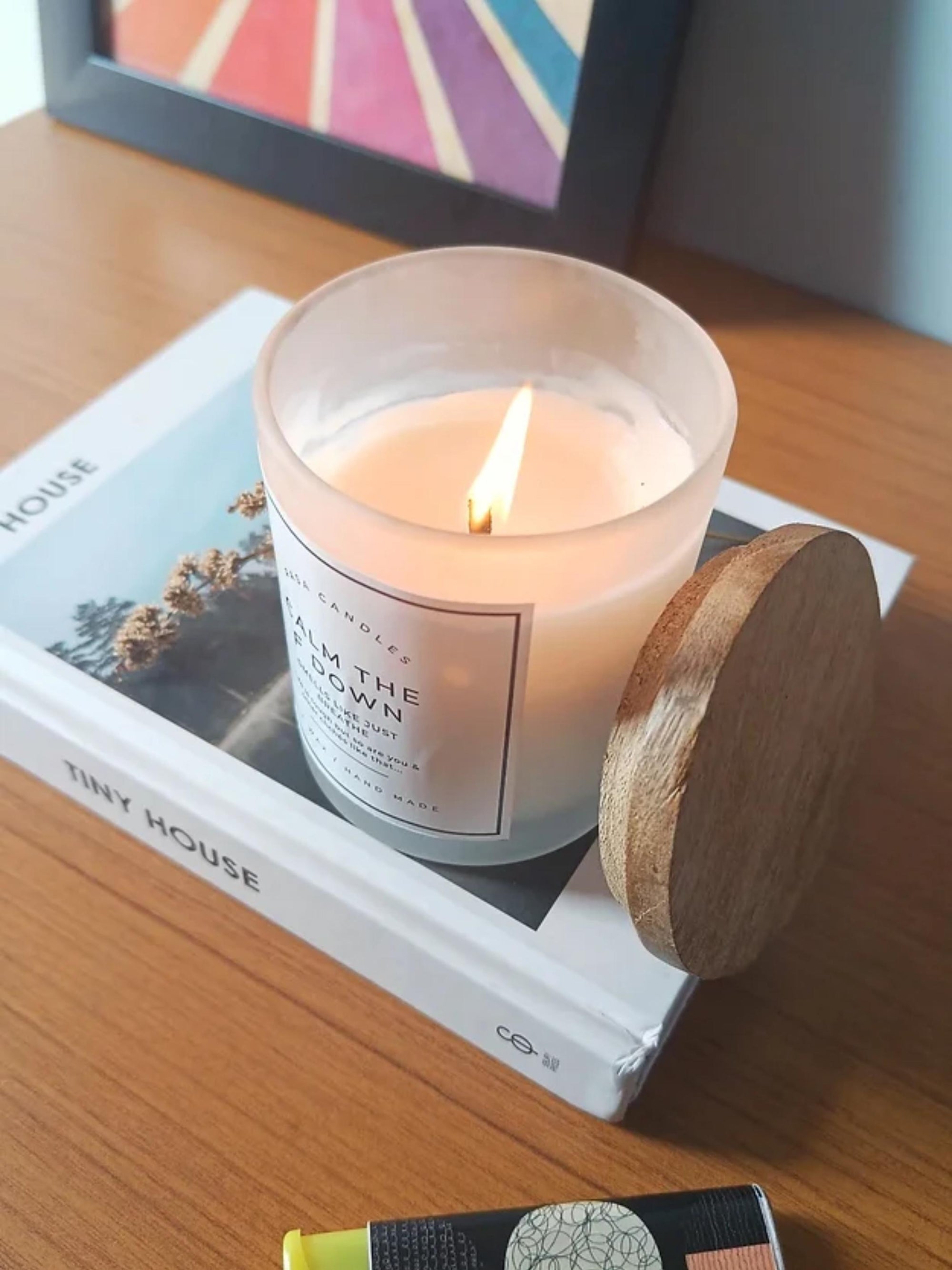 Calm The F Down Candle