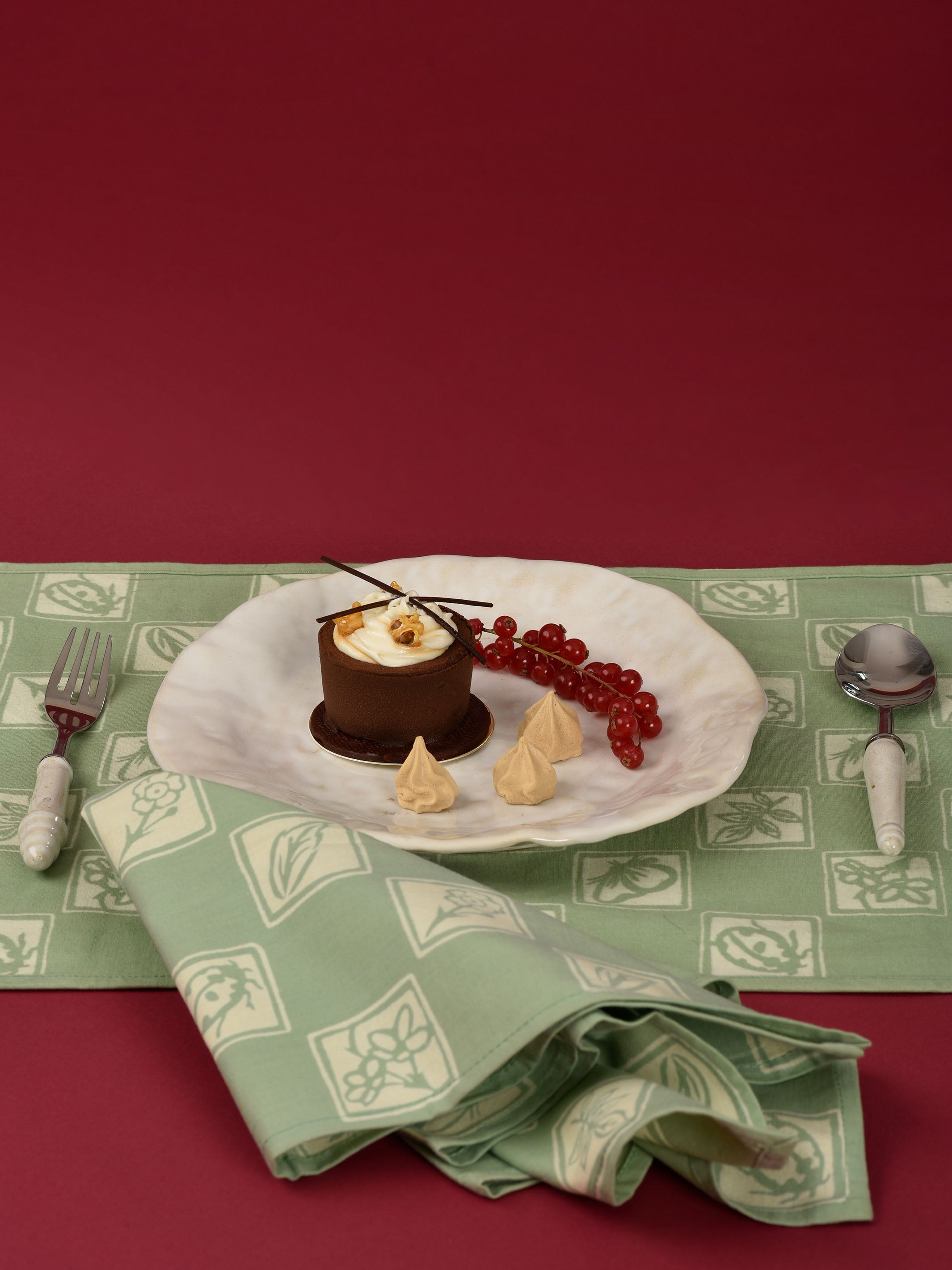 Canvas Placemat with Napkins Set