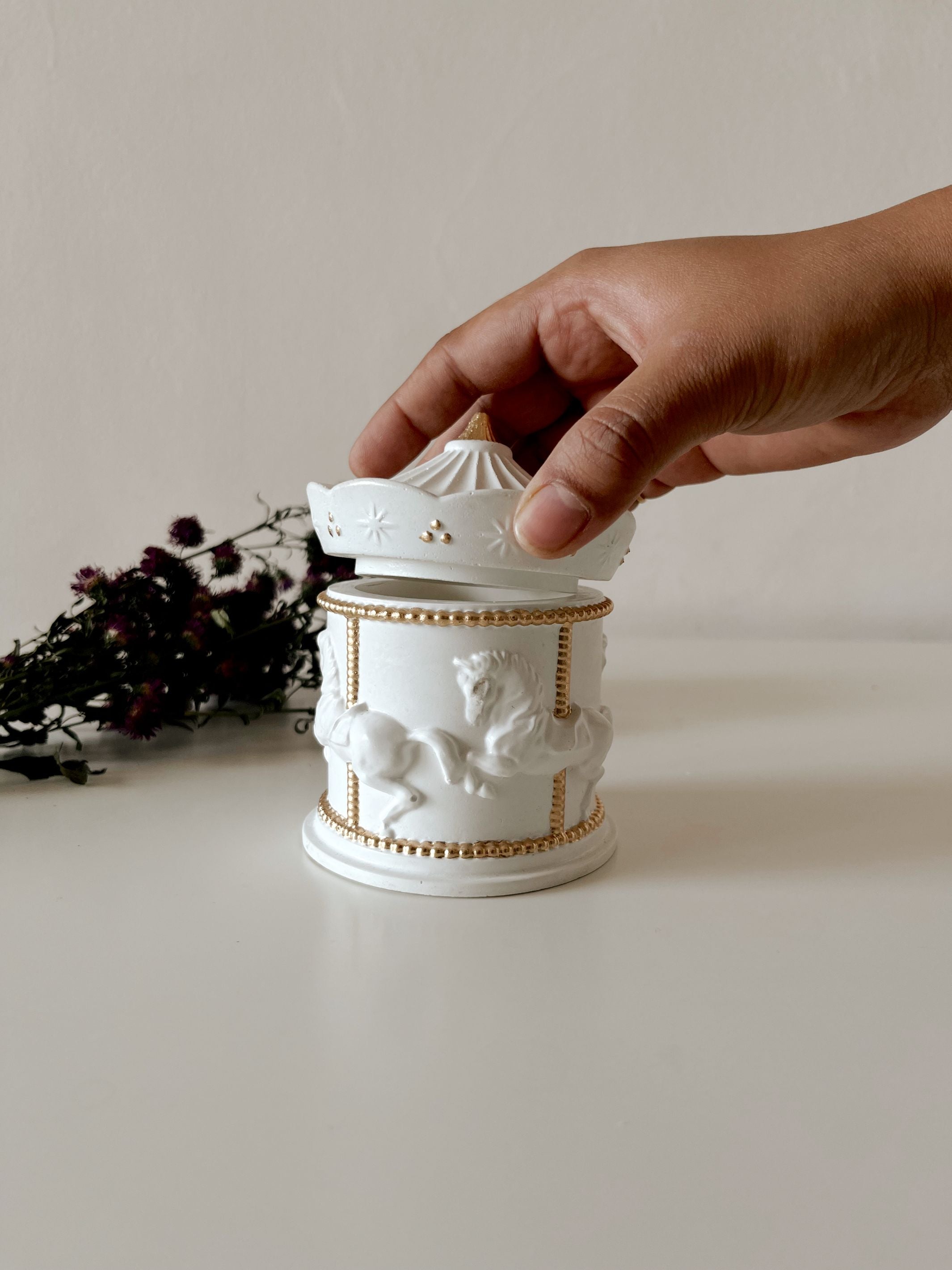 Carousel Jar Candle