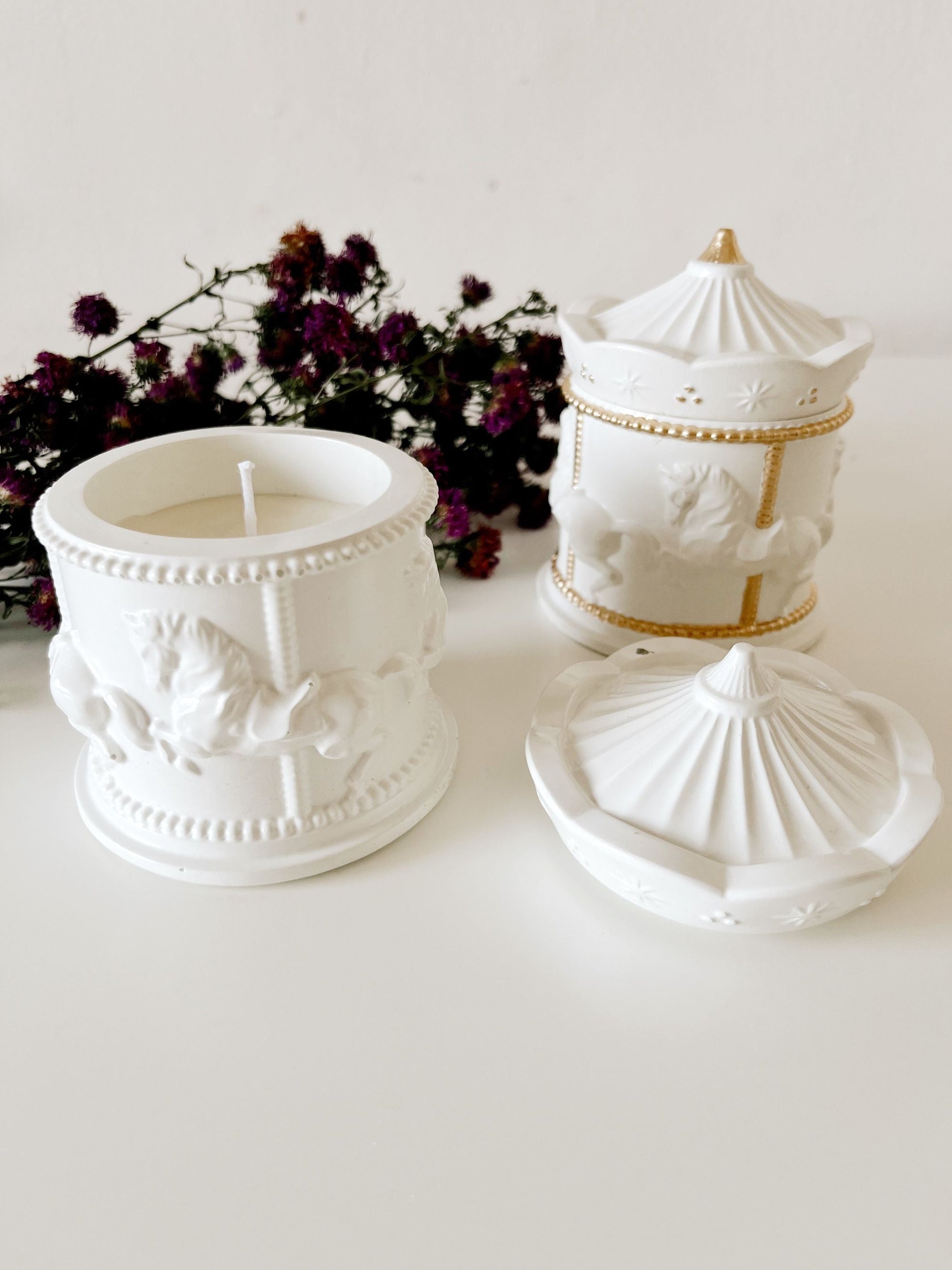 Carousel Jar Candle