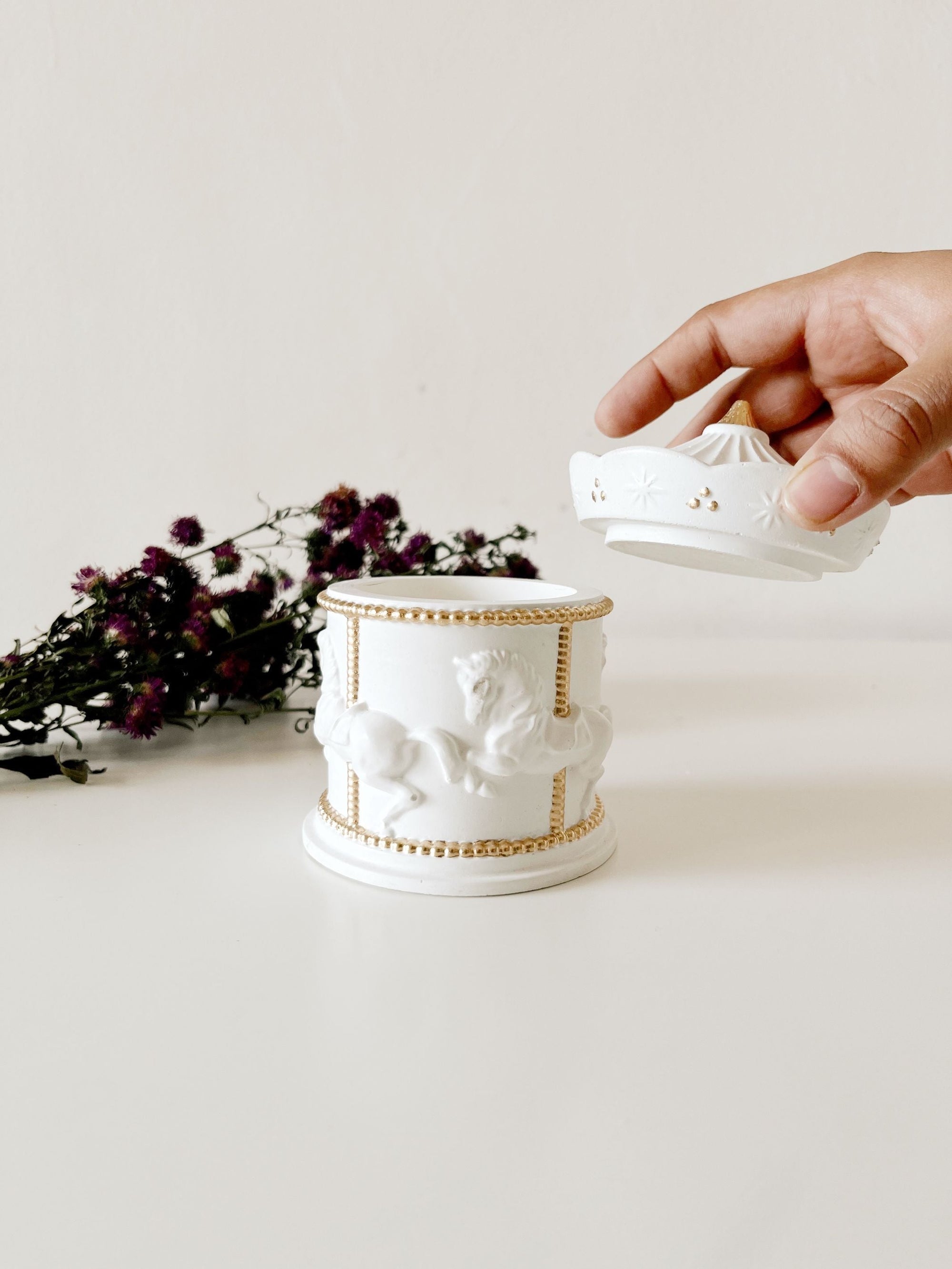 Carousel Jar Candle