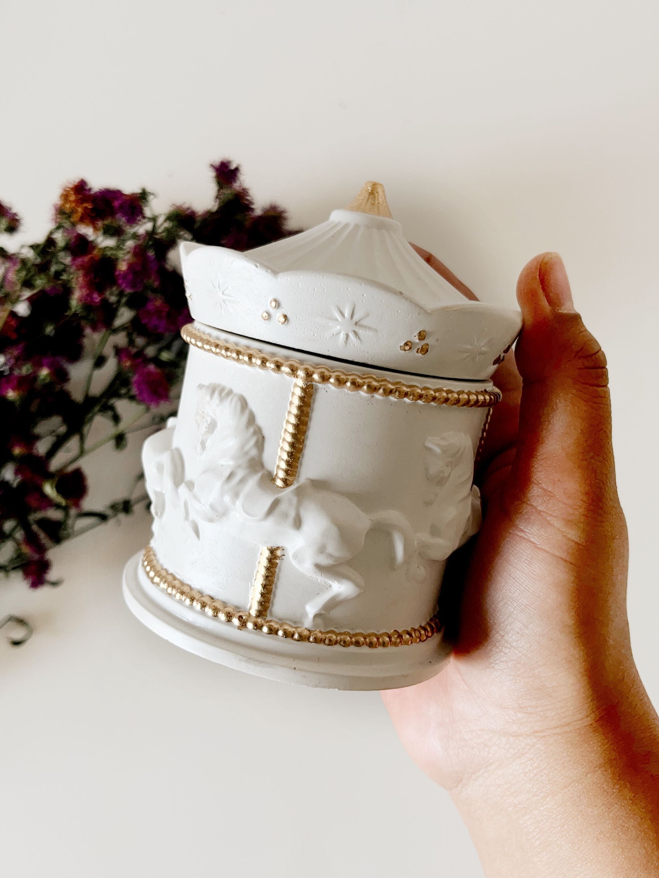 Carousel Jar Candle
