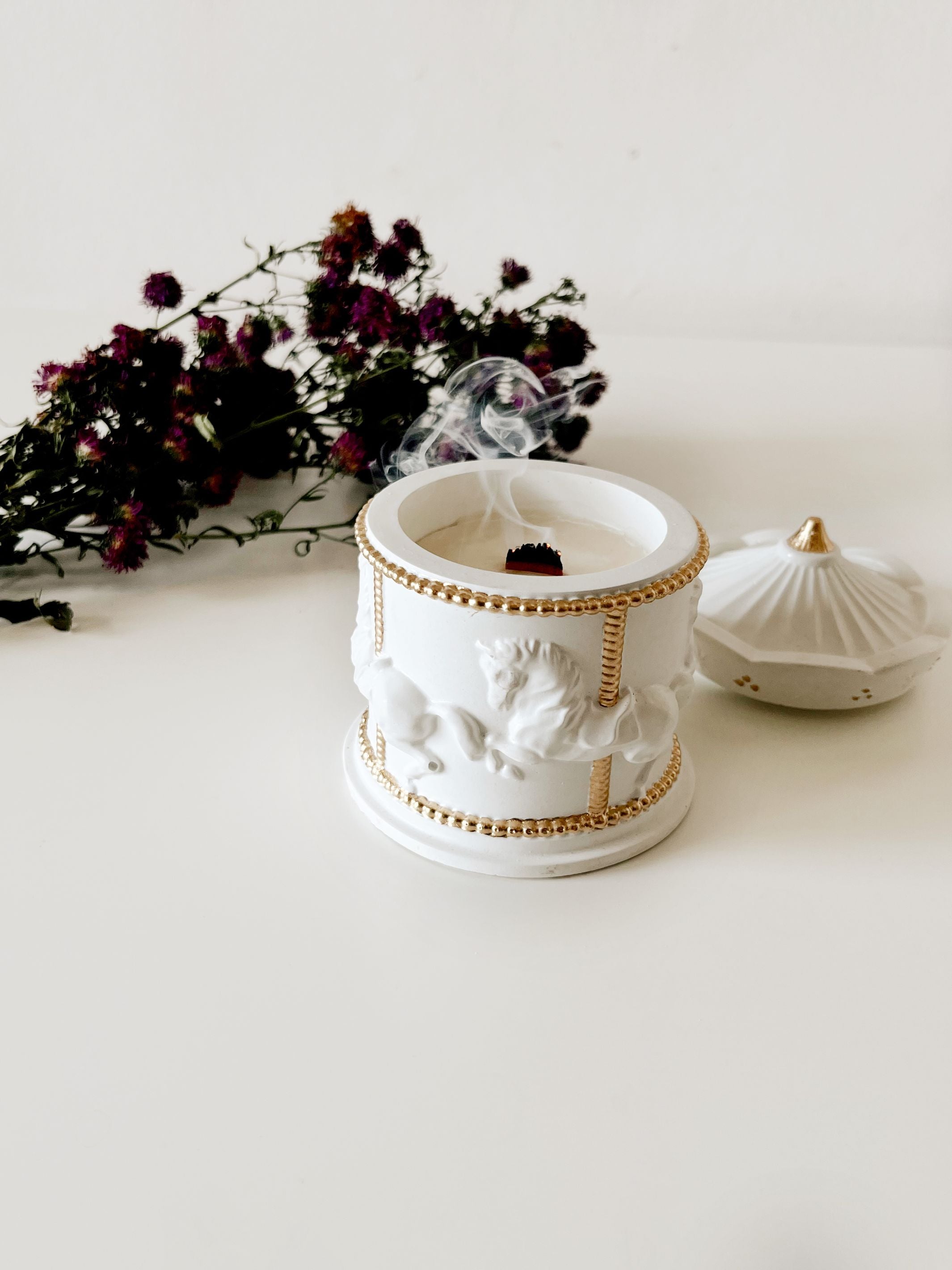 Carousel Jar Candle