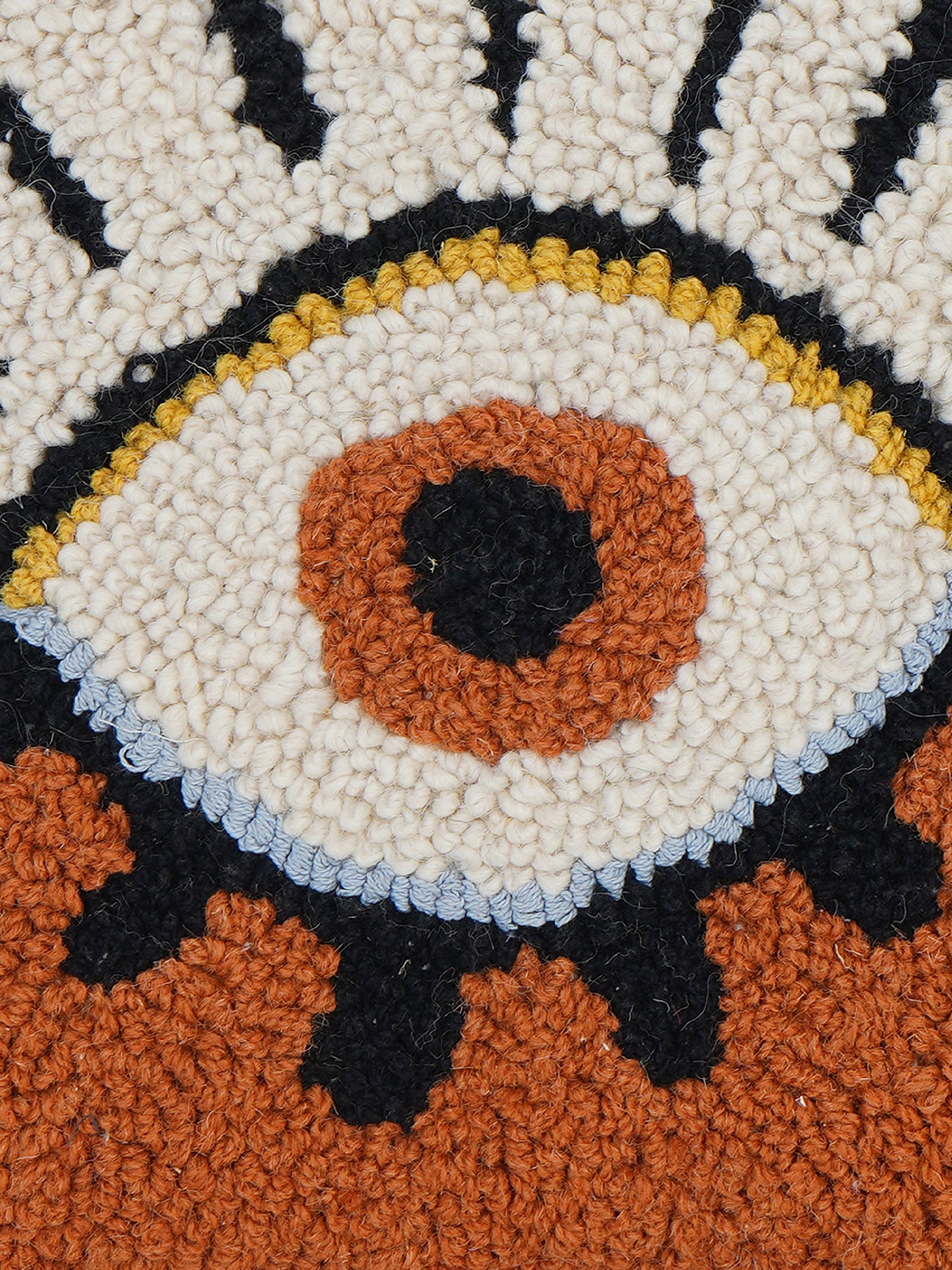 Cushion Cover - Centred Eye Embroidered