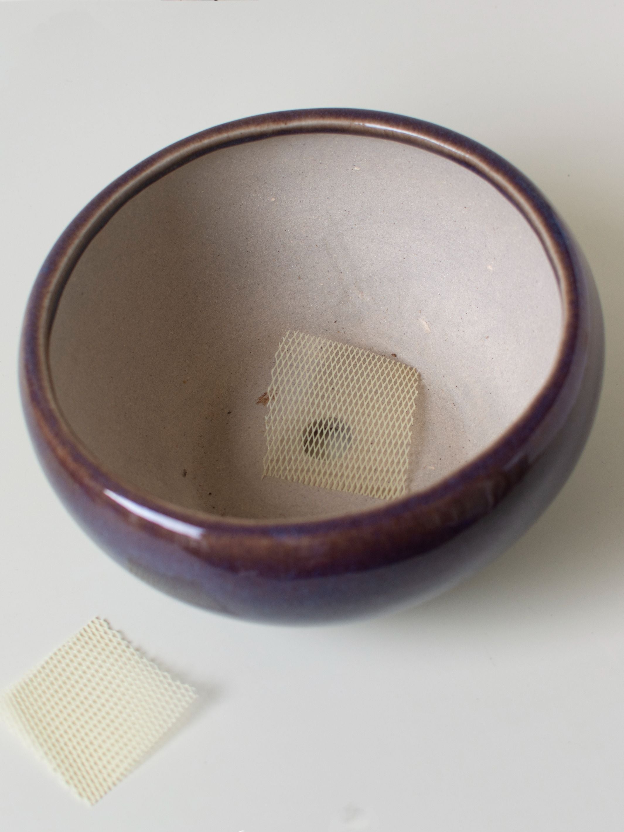 Ceramic Bonsai Planter Purple