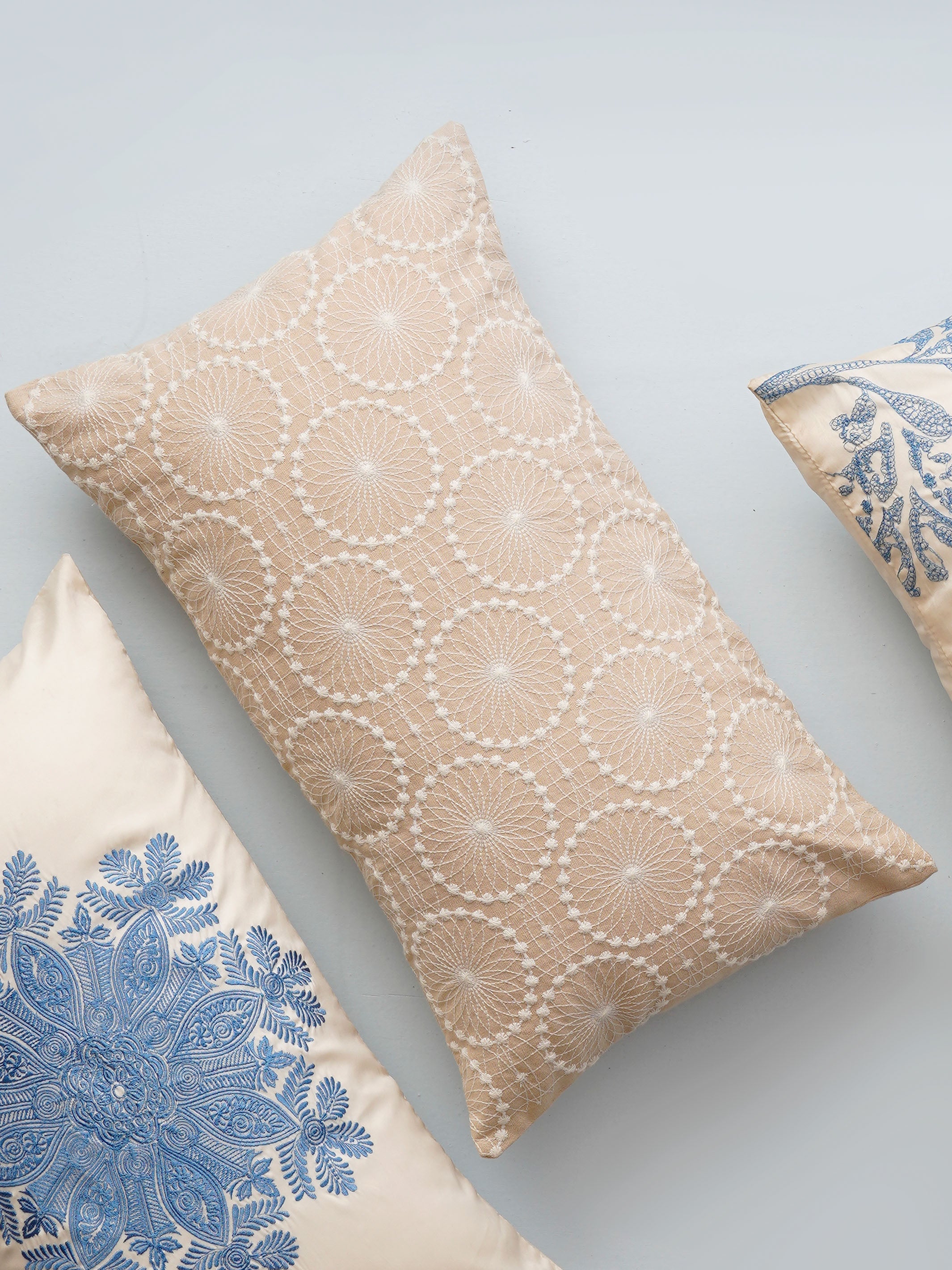 Cushion Cover - Chakra Embroidered