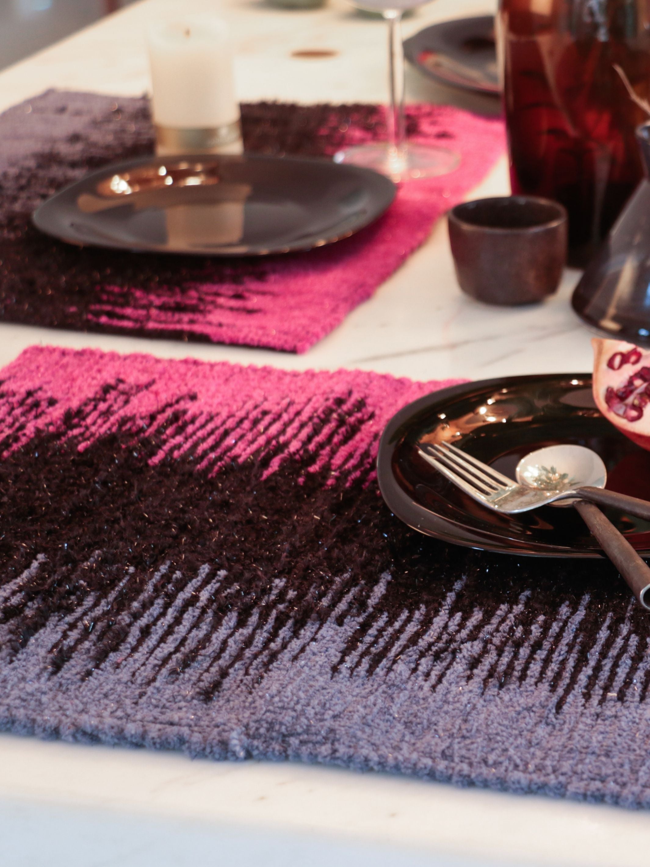 Charcoal Berry Placemat