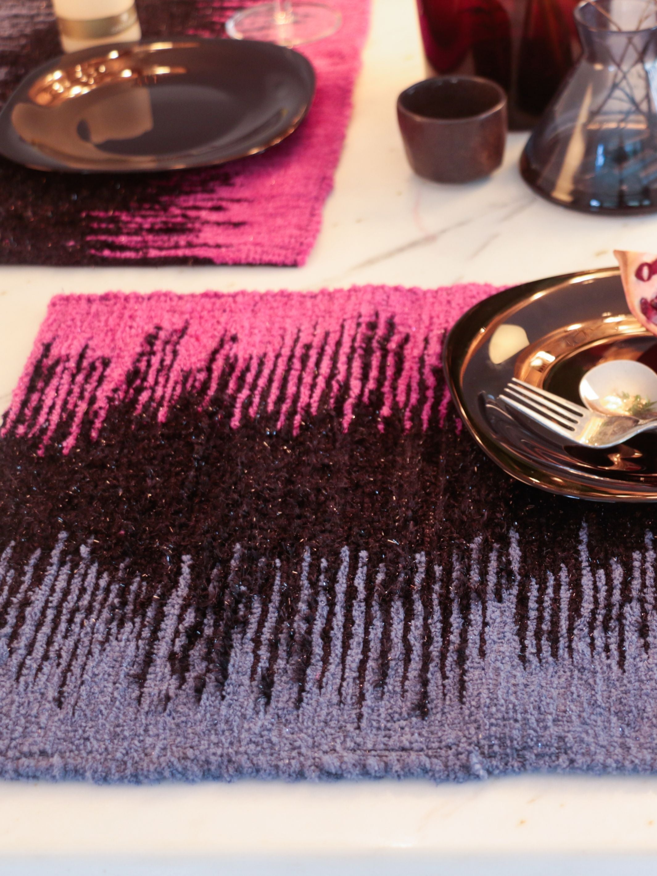 Charcoal Berry Placemat