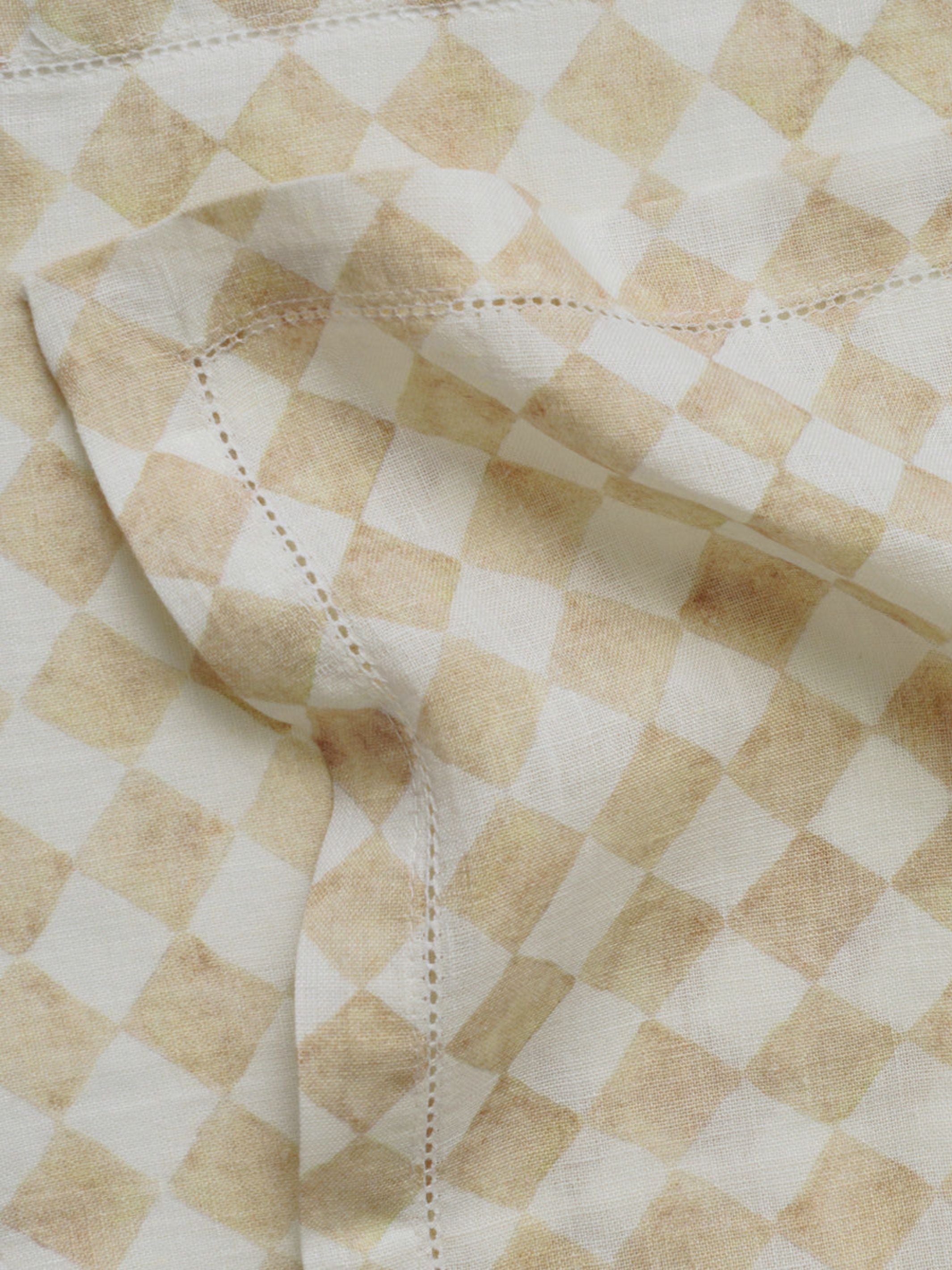Table Napkin - Checker Beige