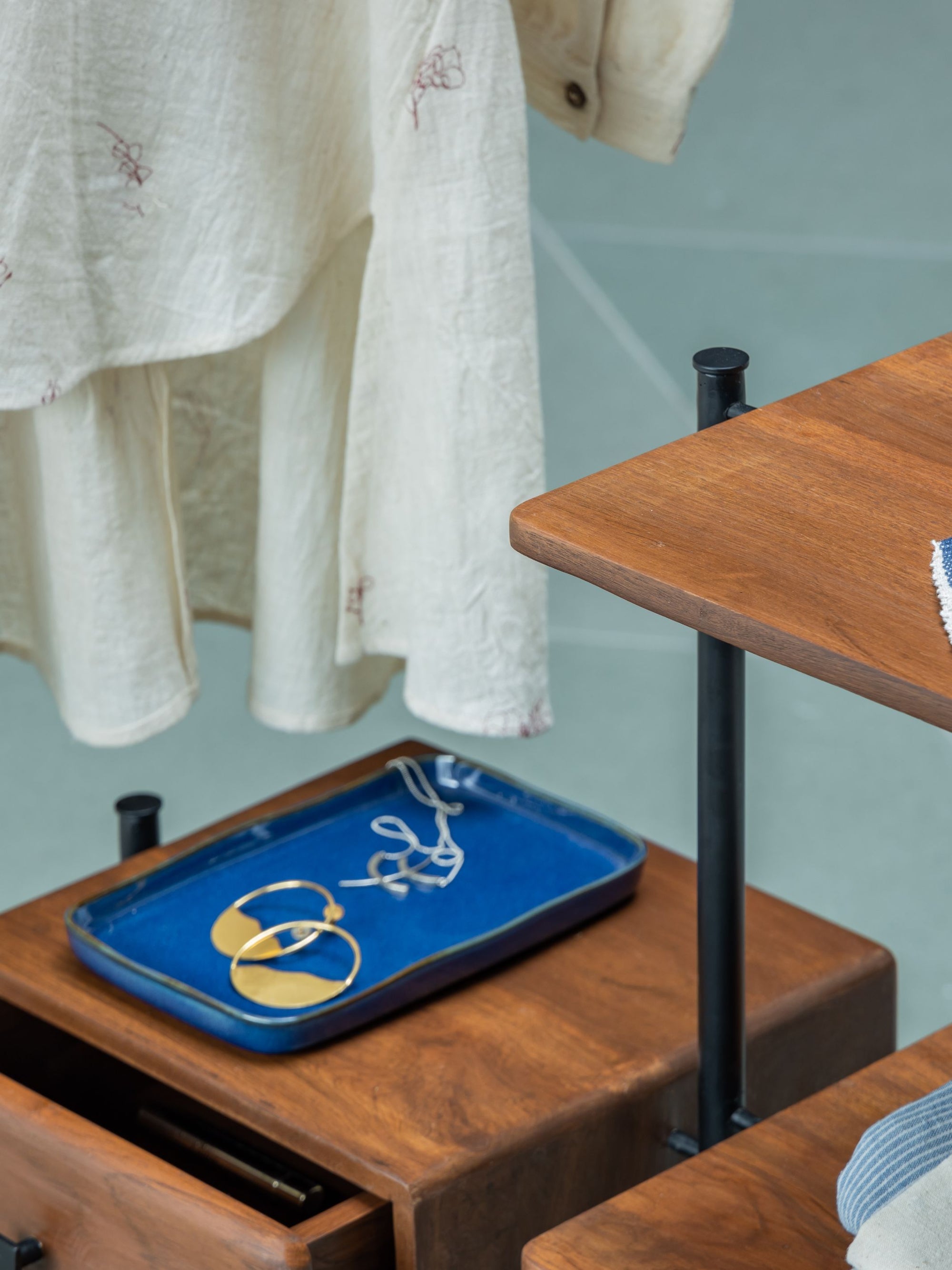 Clothes Rack - Wood & Metal