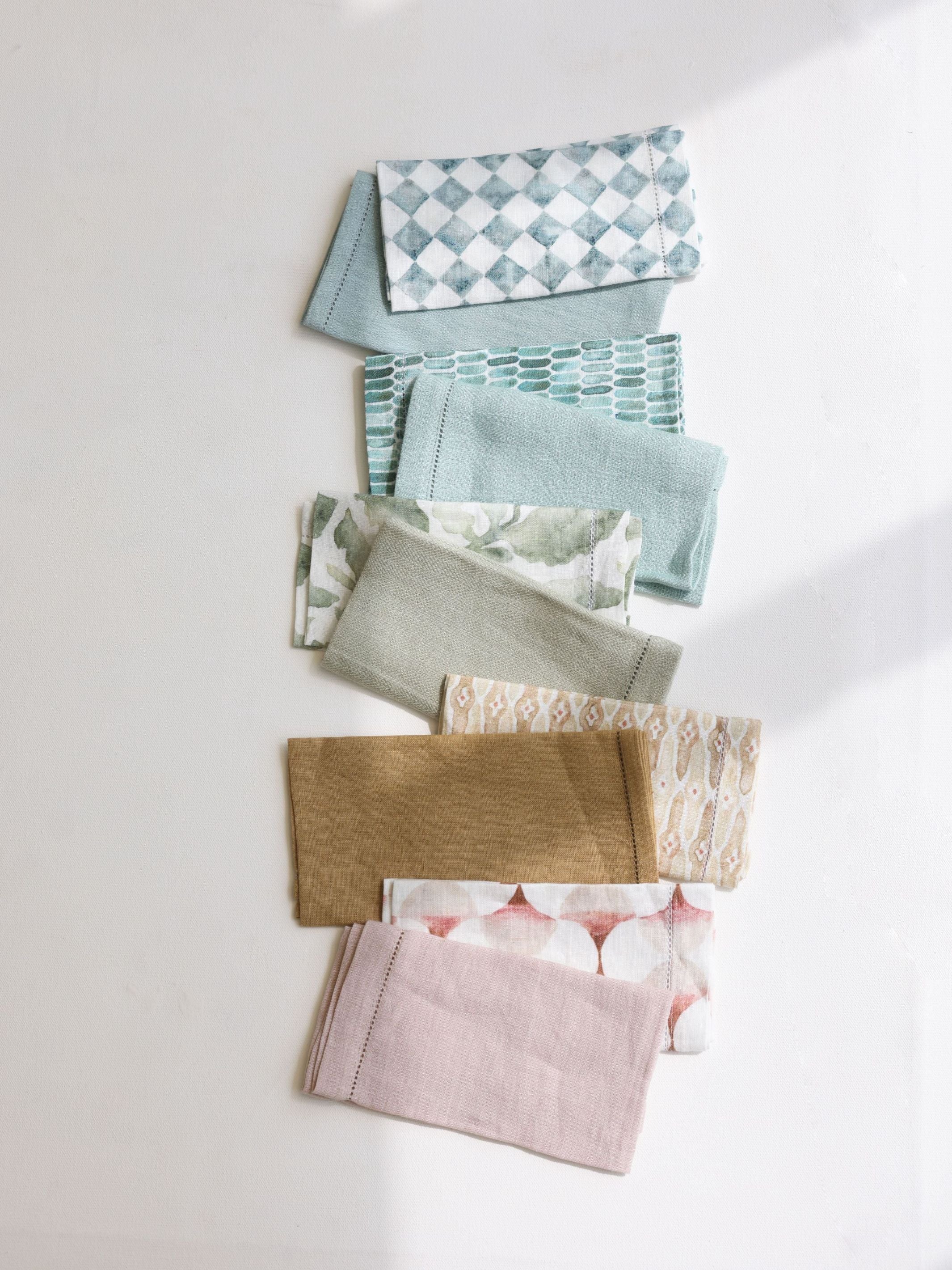 Table Napkin - Checker Blue