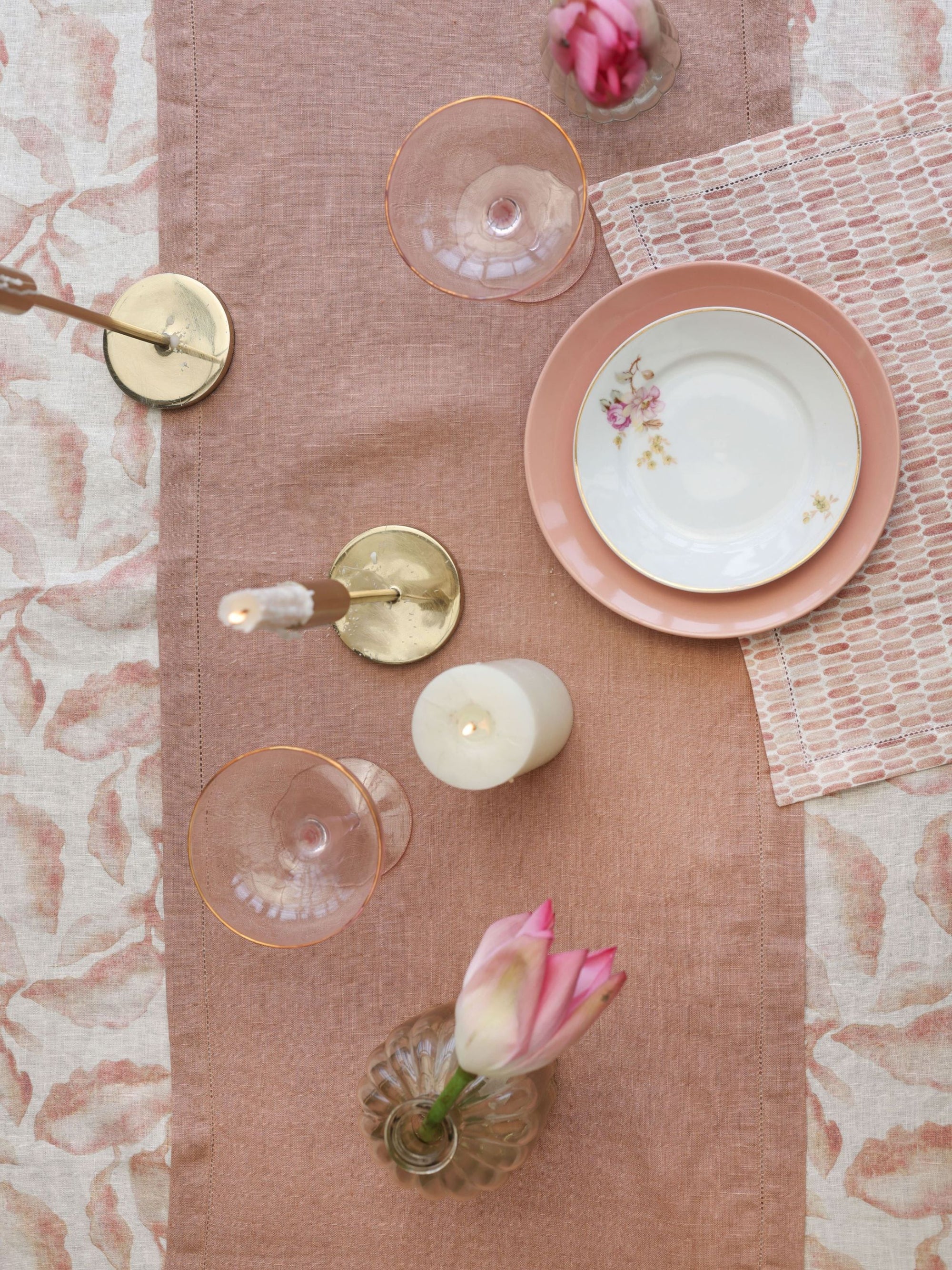 Table Cover - Cascade Blush