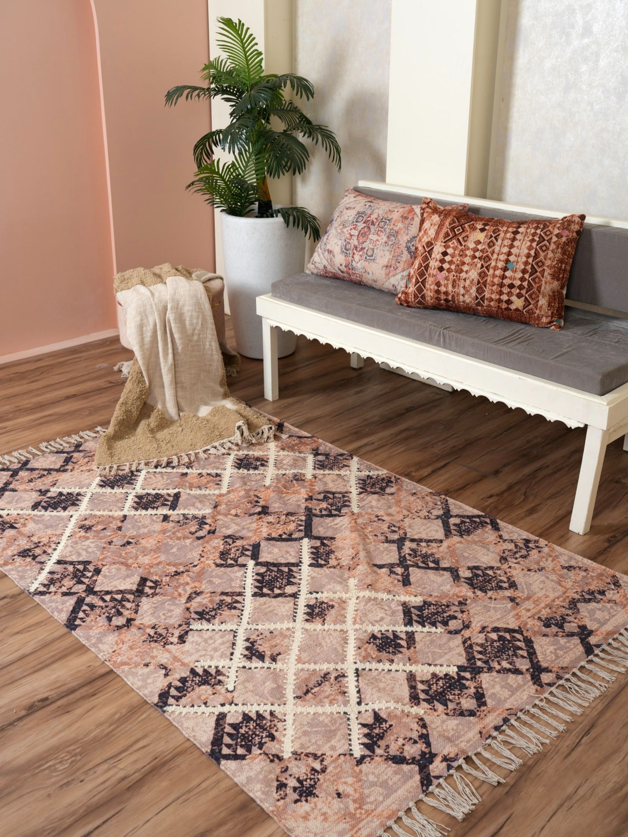 Embroidered Rug - Cosmos Kilim