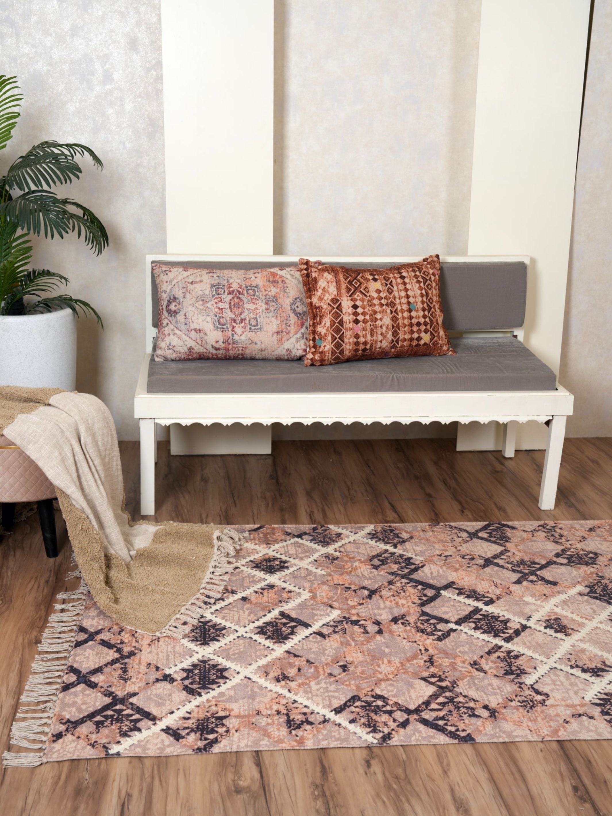 Embroidered Rug - Cosmos Kilim