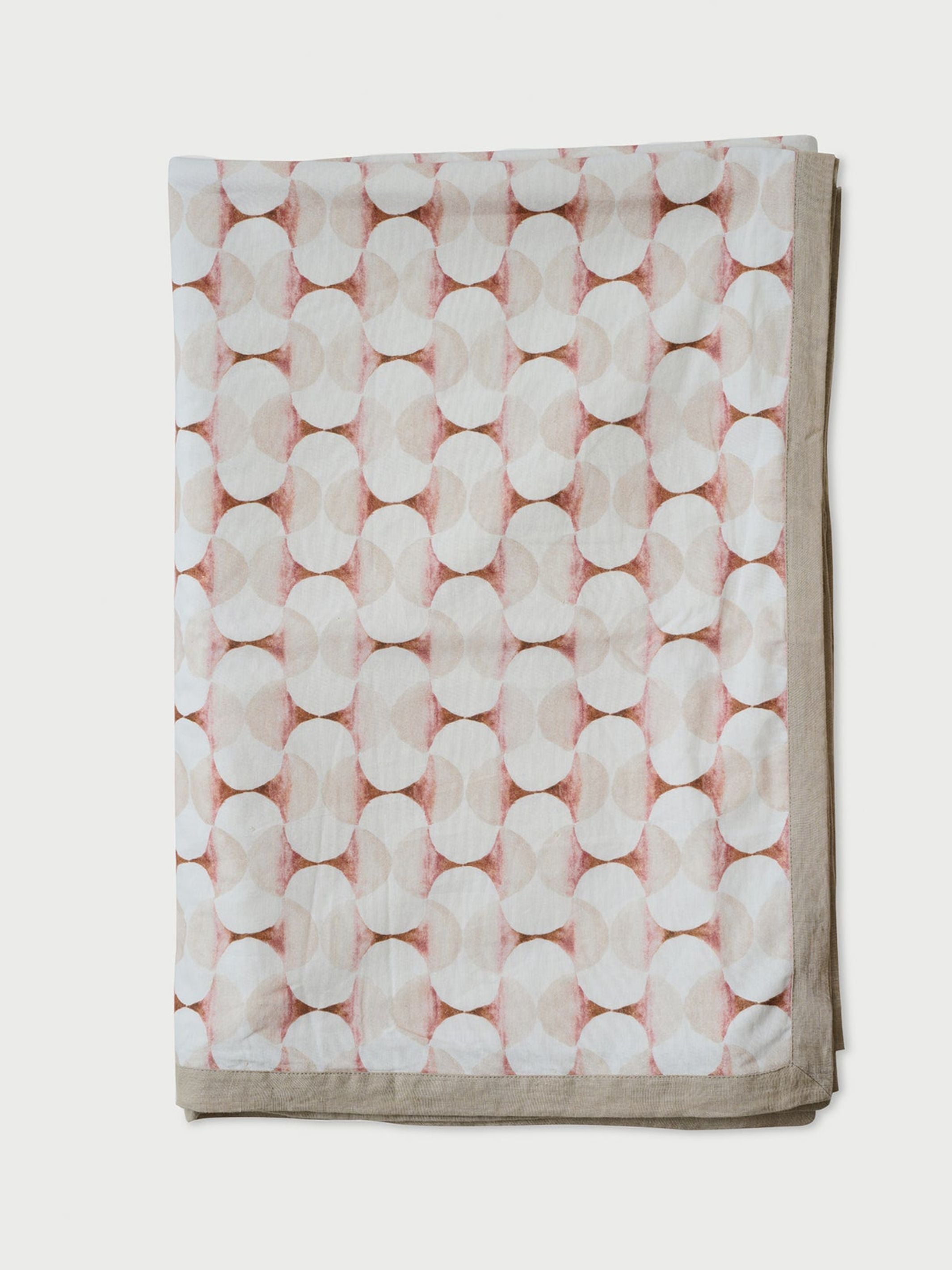 Linen Bedspread - Cove Blush