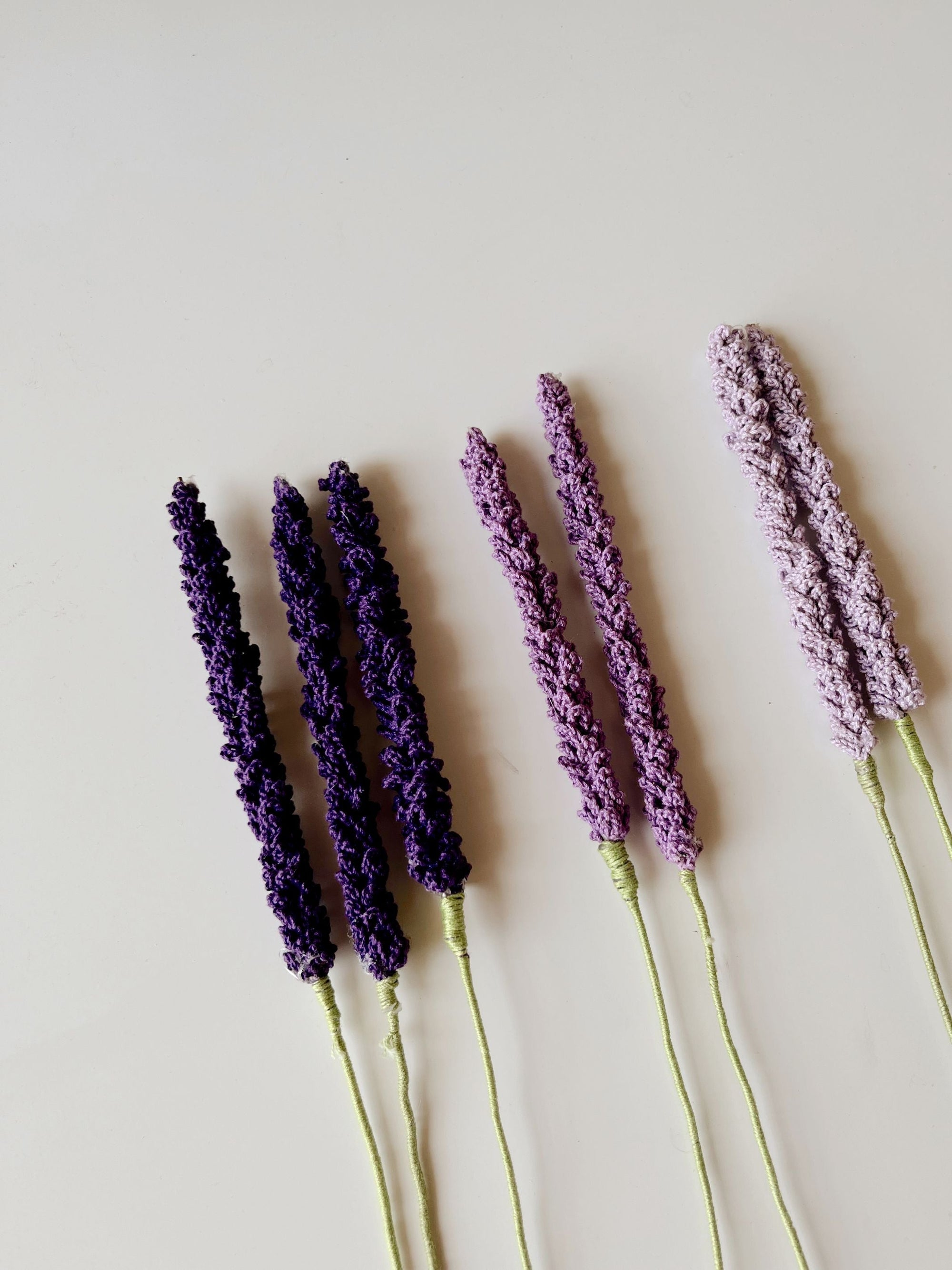 Crochet Lavender Sticks