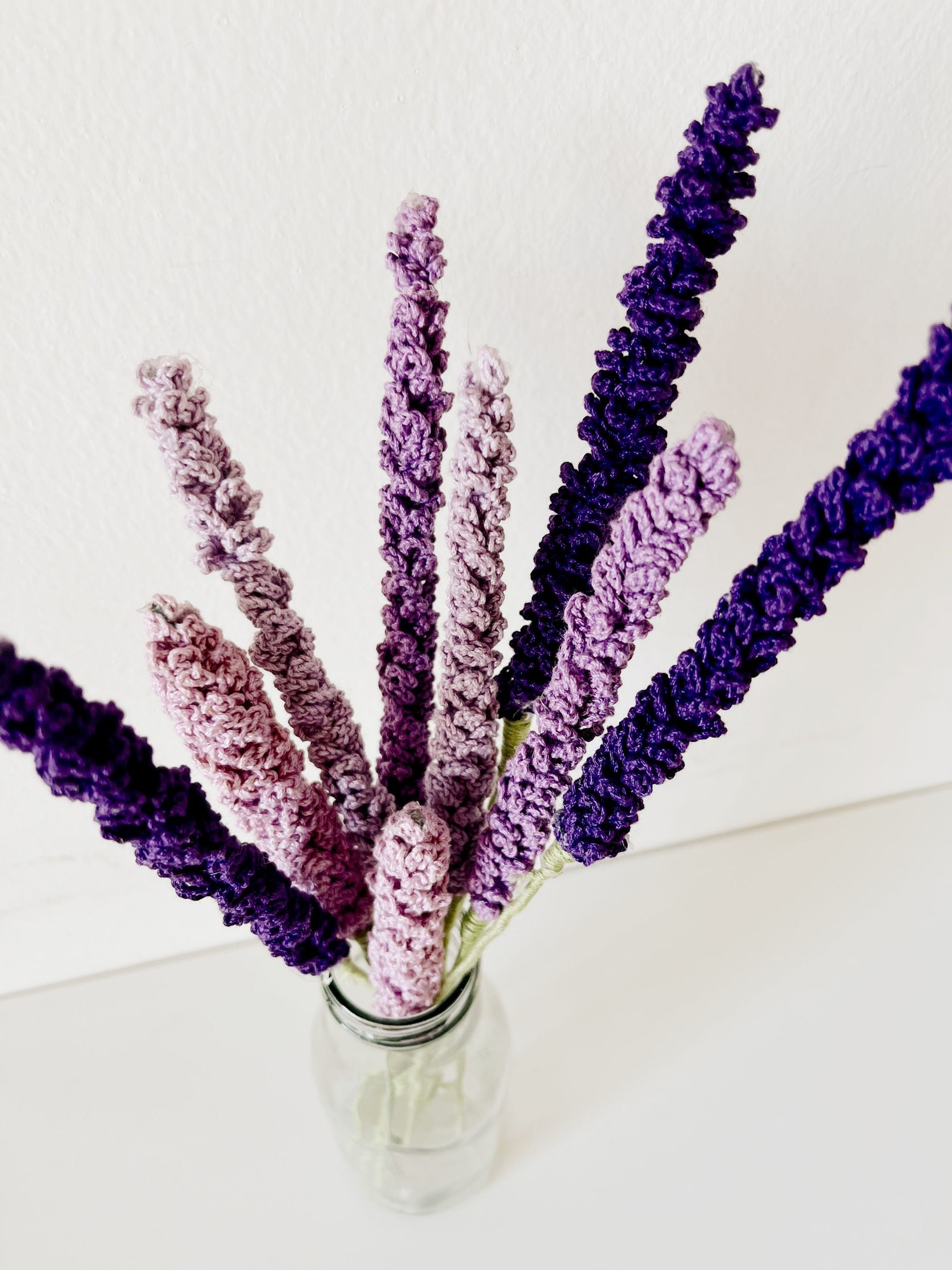 Crochet Lavender Sticks