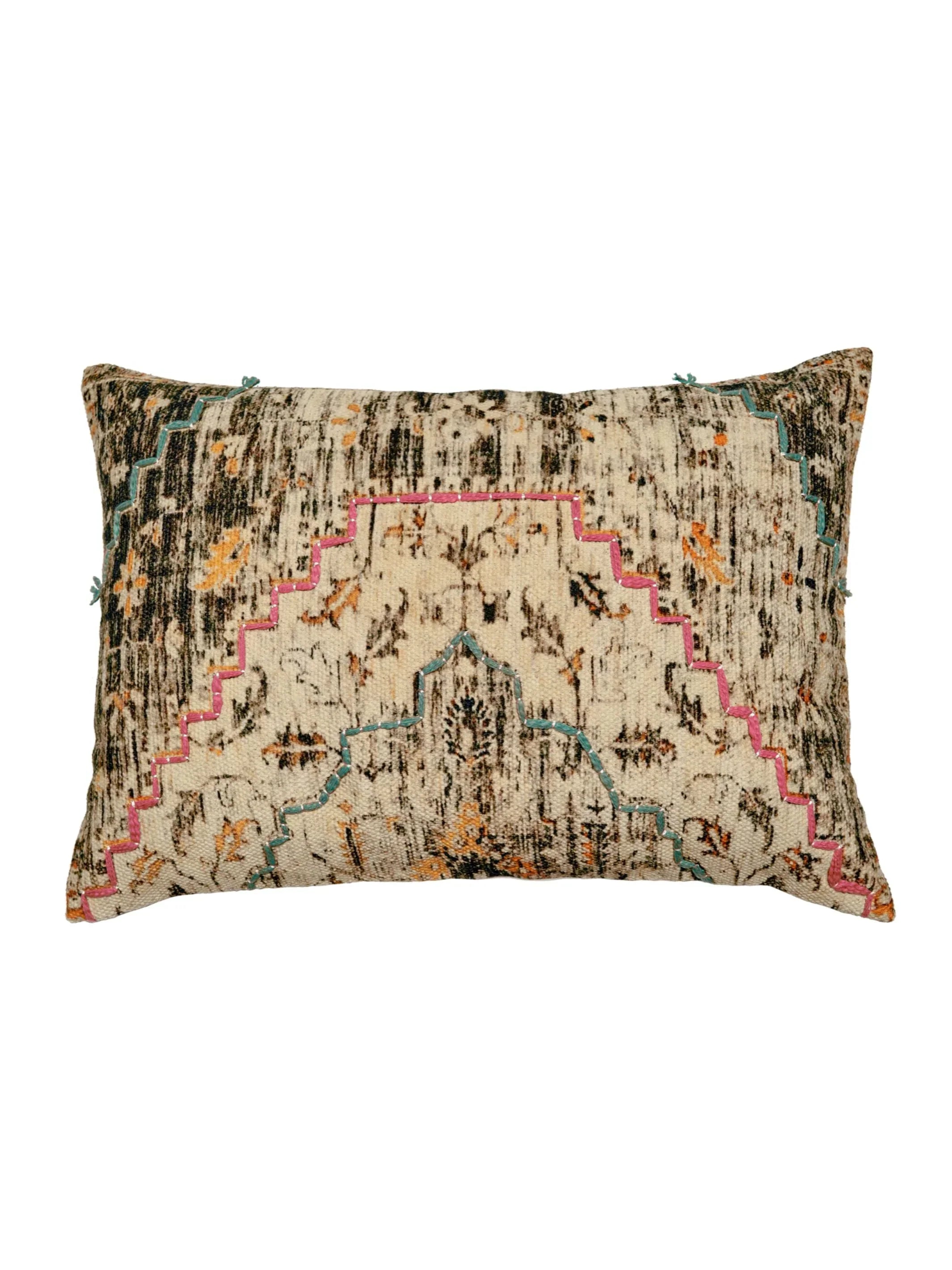 Pillow Cover - Denz Embroidered