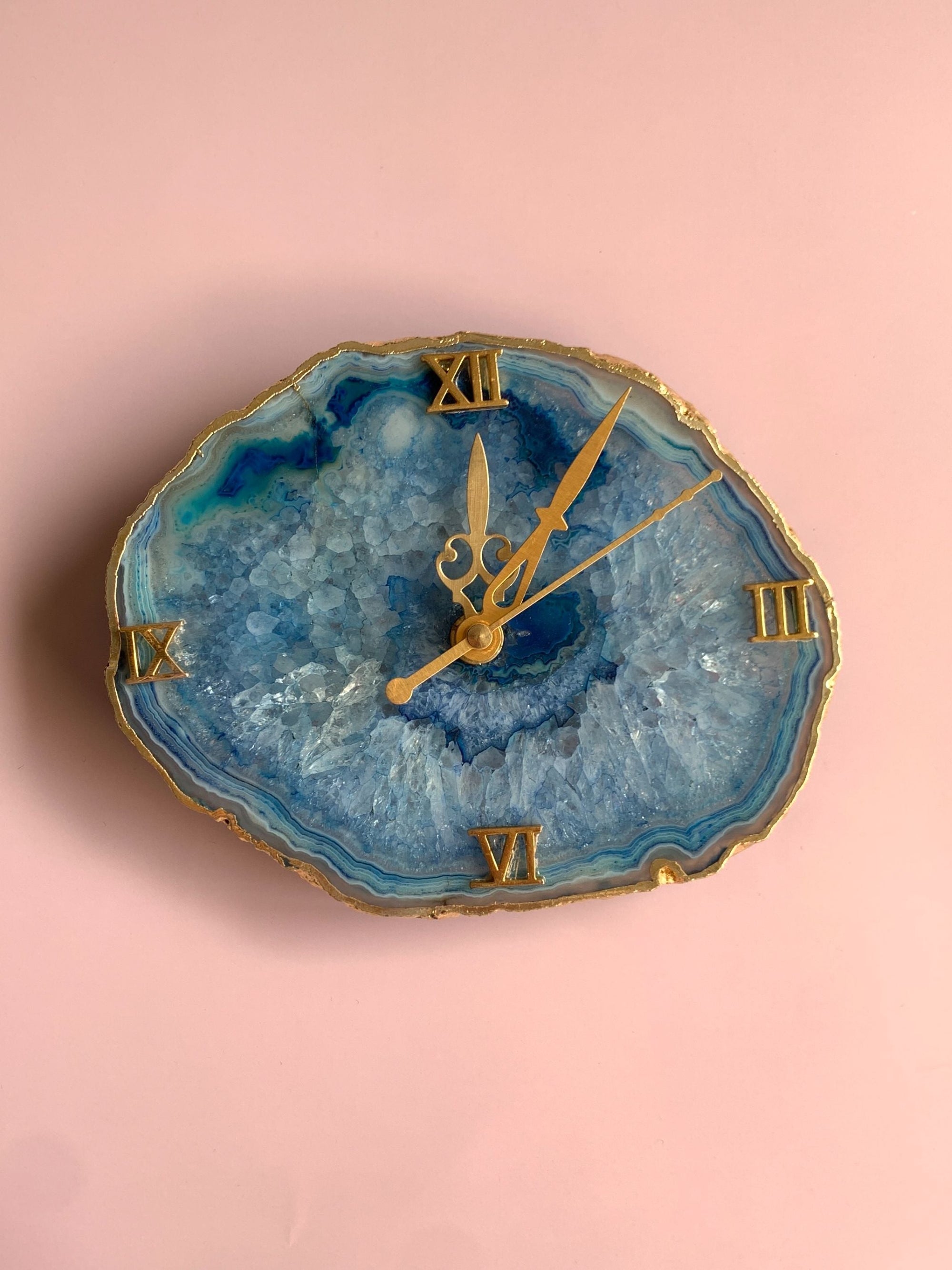 Desk Clock Blue