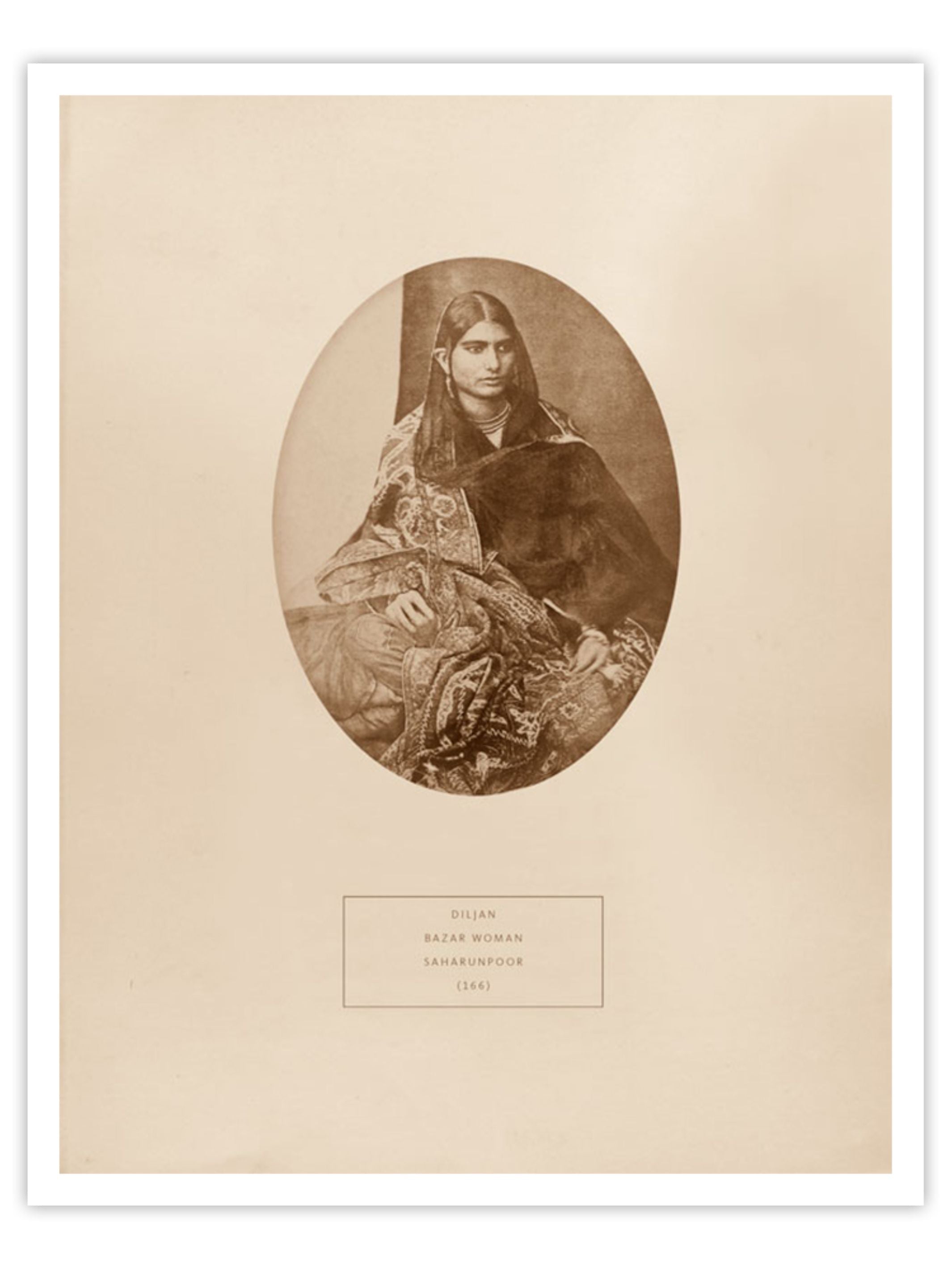 Wall Prints - Diljan - A Woman from Saharunpoor