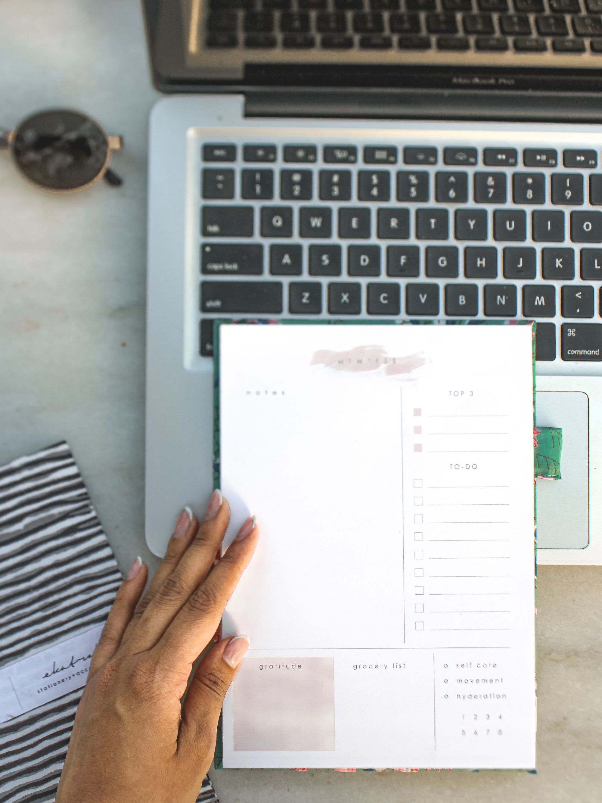 Ekatra Daily Planner Terable Notepad