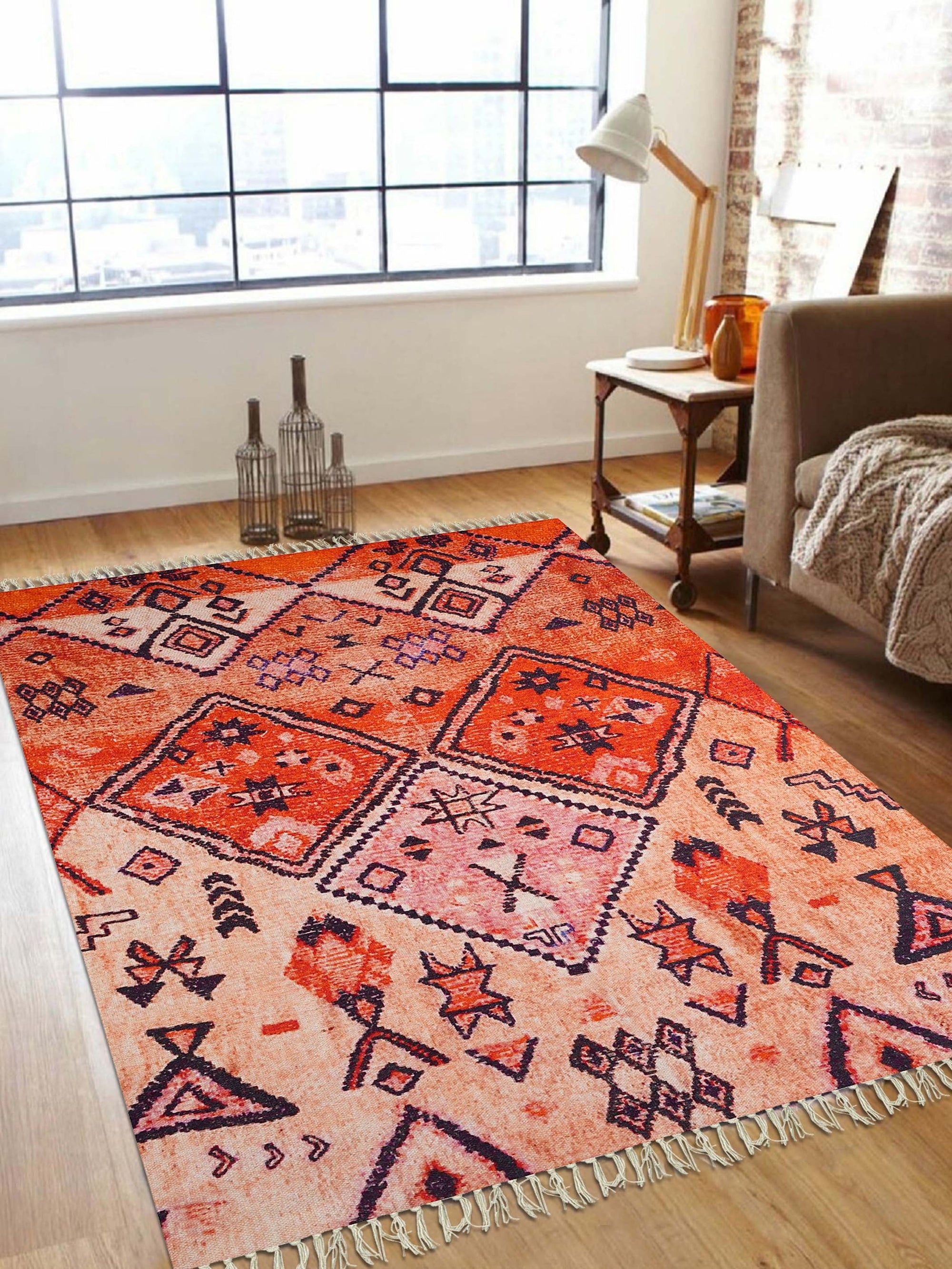 Ezra Printed Cotton Rug