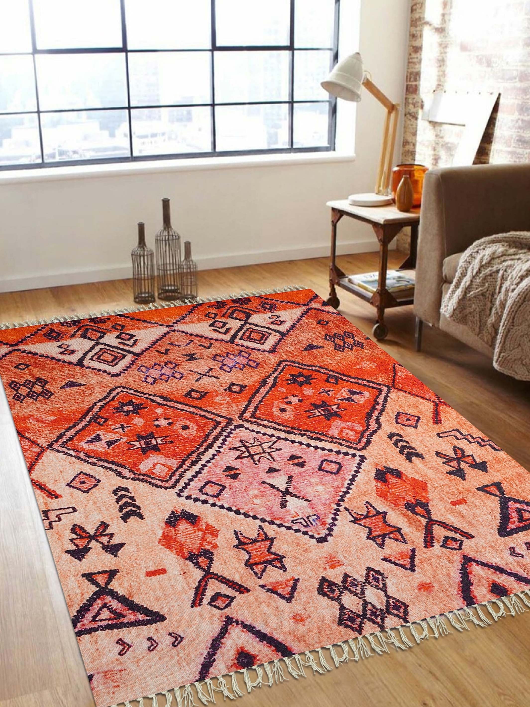 Ezra Printed Cotton Rug