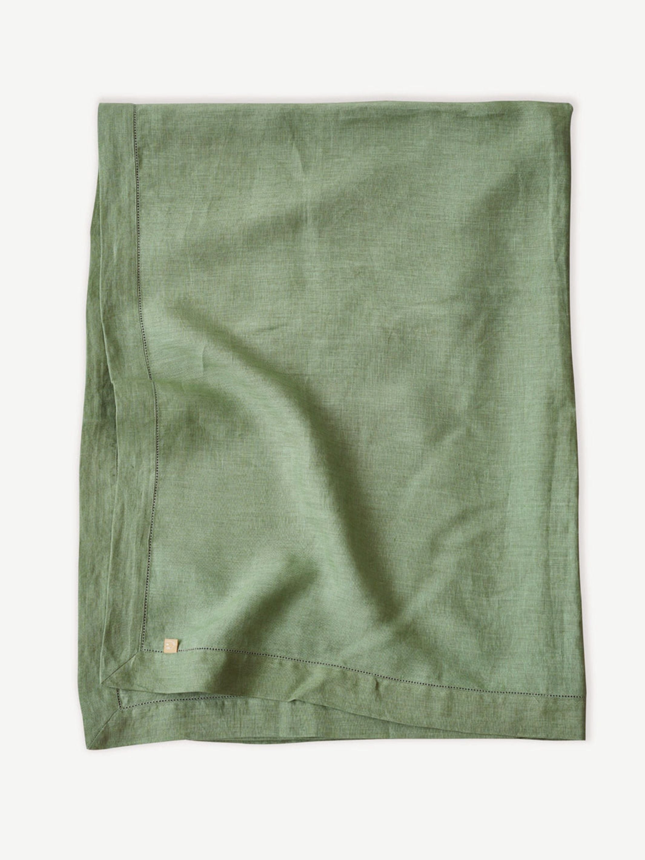Linen Table Cover - Fern