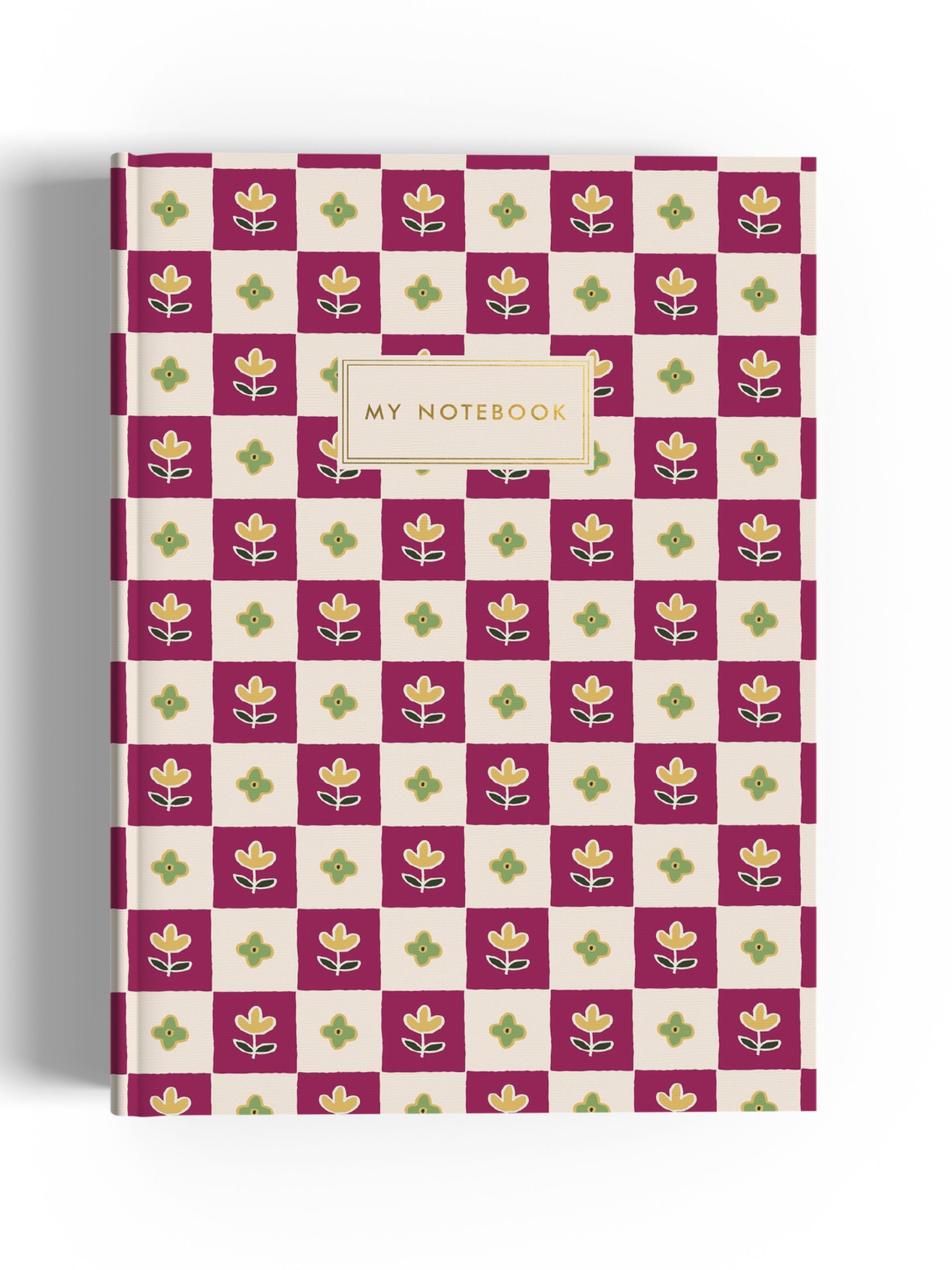 Floral Maze A5 Notebook