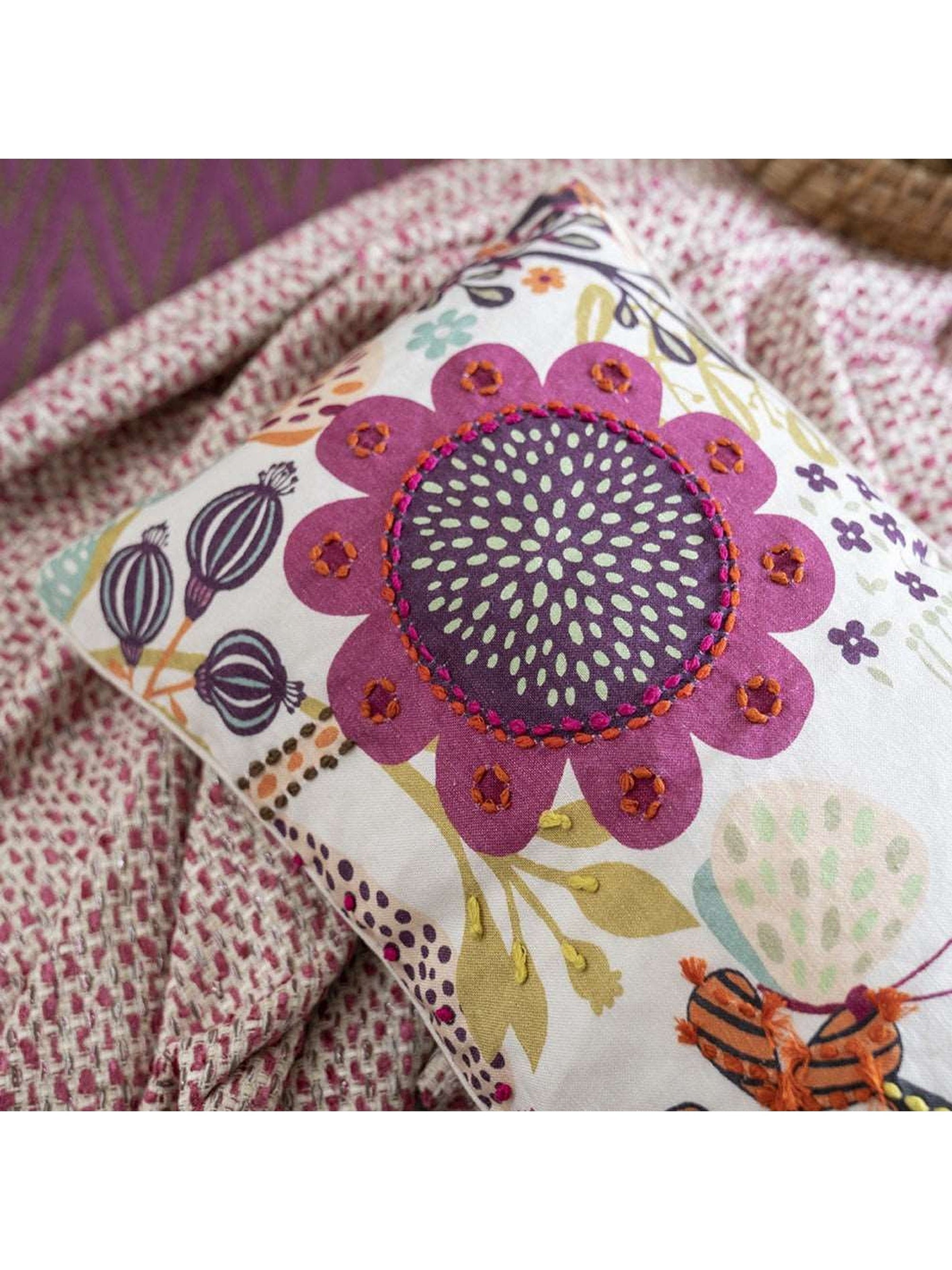 Cushion Cover - Garden of isle Floral