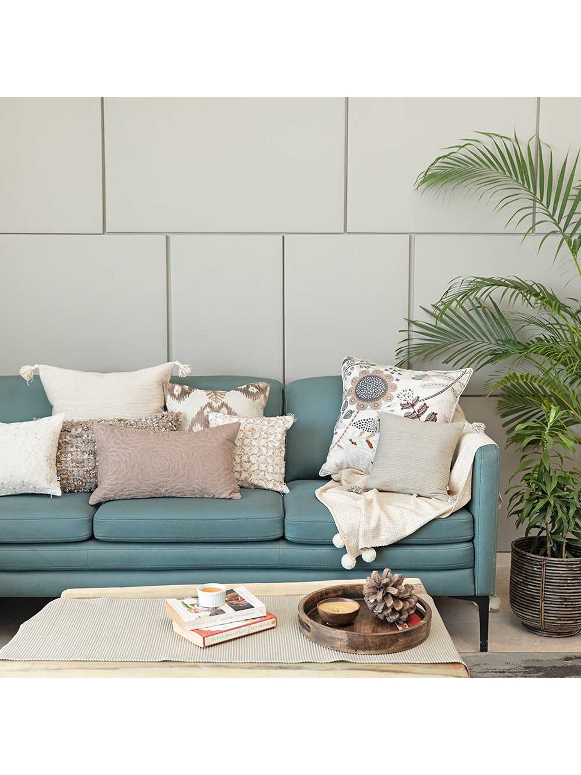 Cushion Cover - Garden of isle Neutral