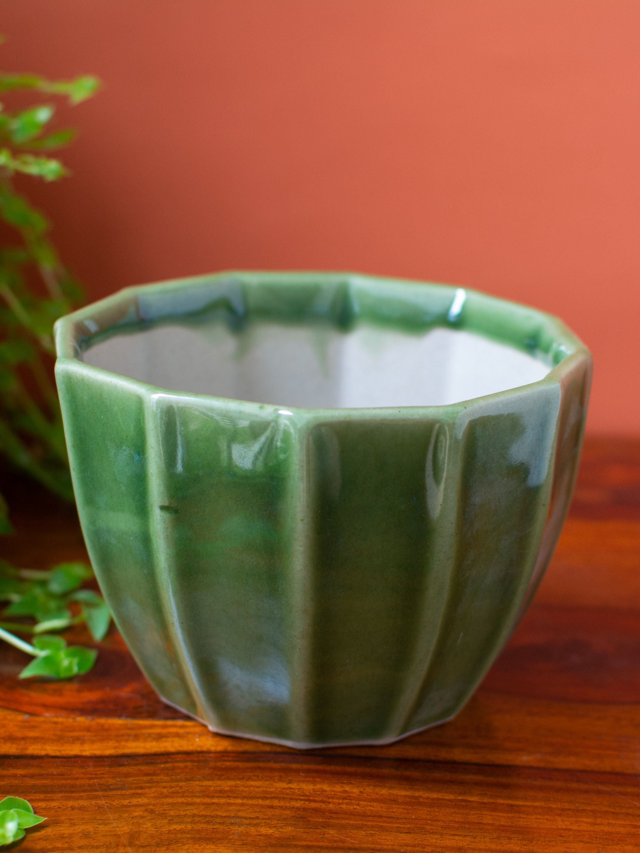 Geometric Ceramic Planter