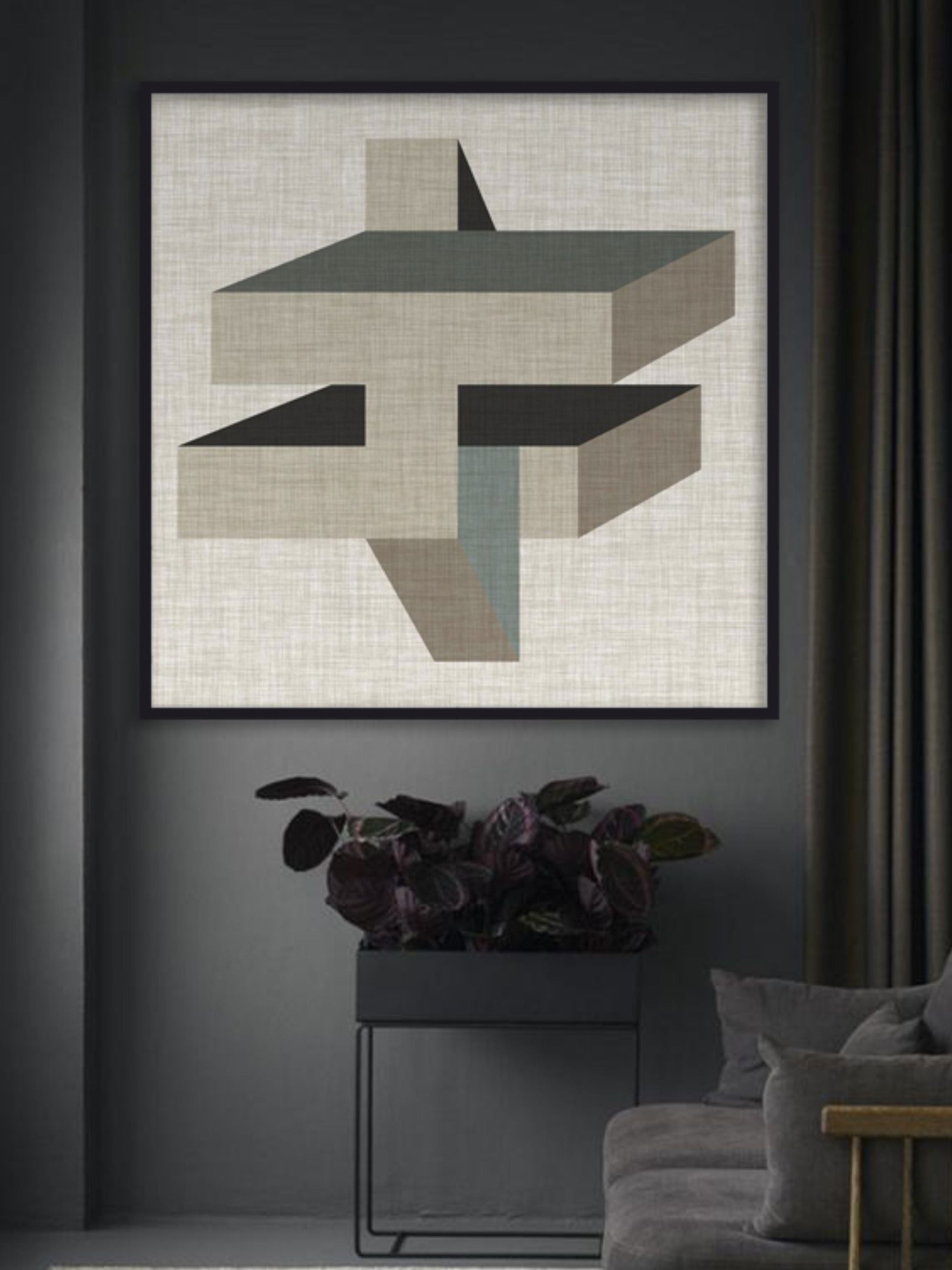 Wall Prints - Geometric Perspective II