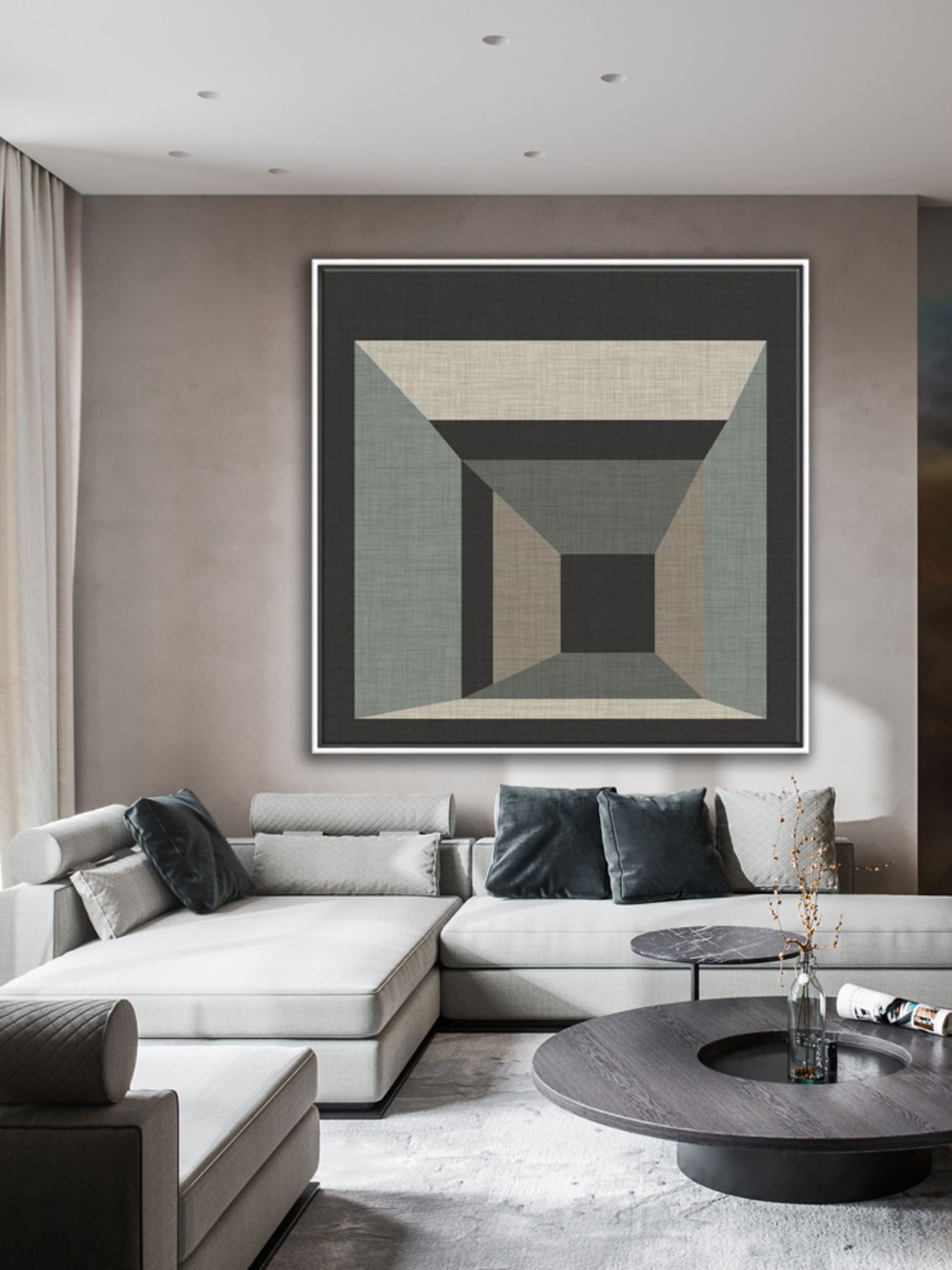 Wall Prints - Geometric Perspective III