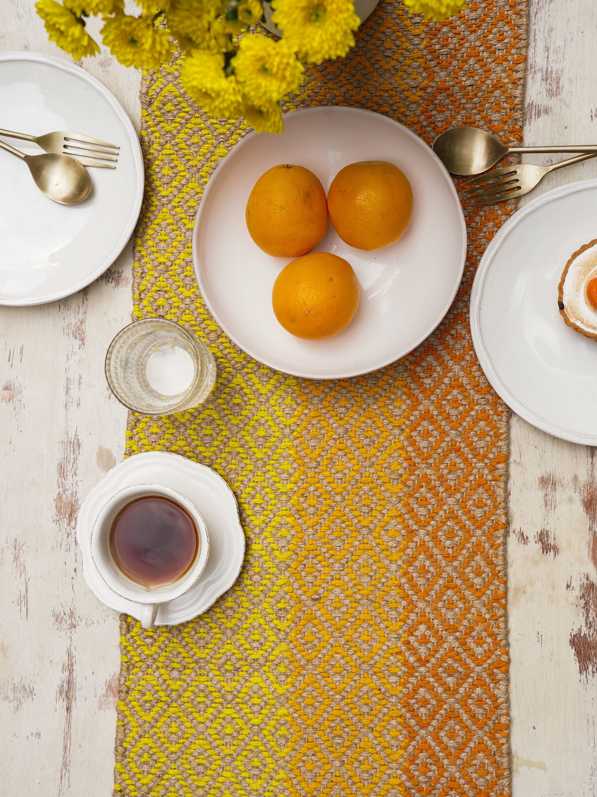 Gleaming Sunrise Table Runner