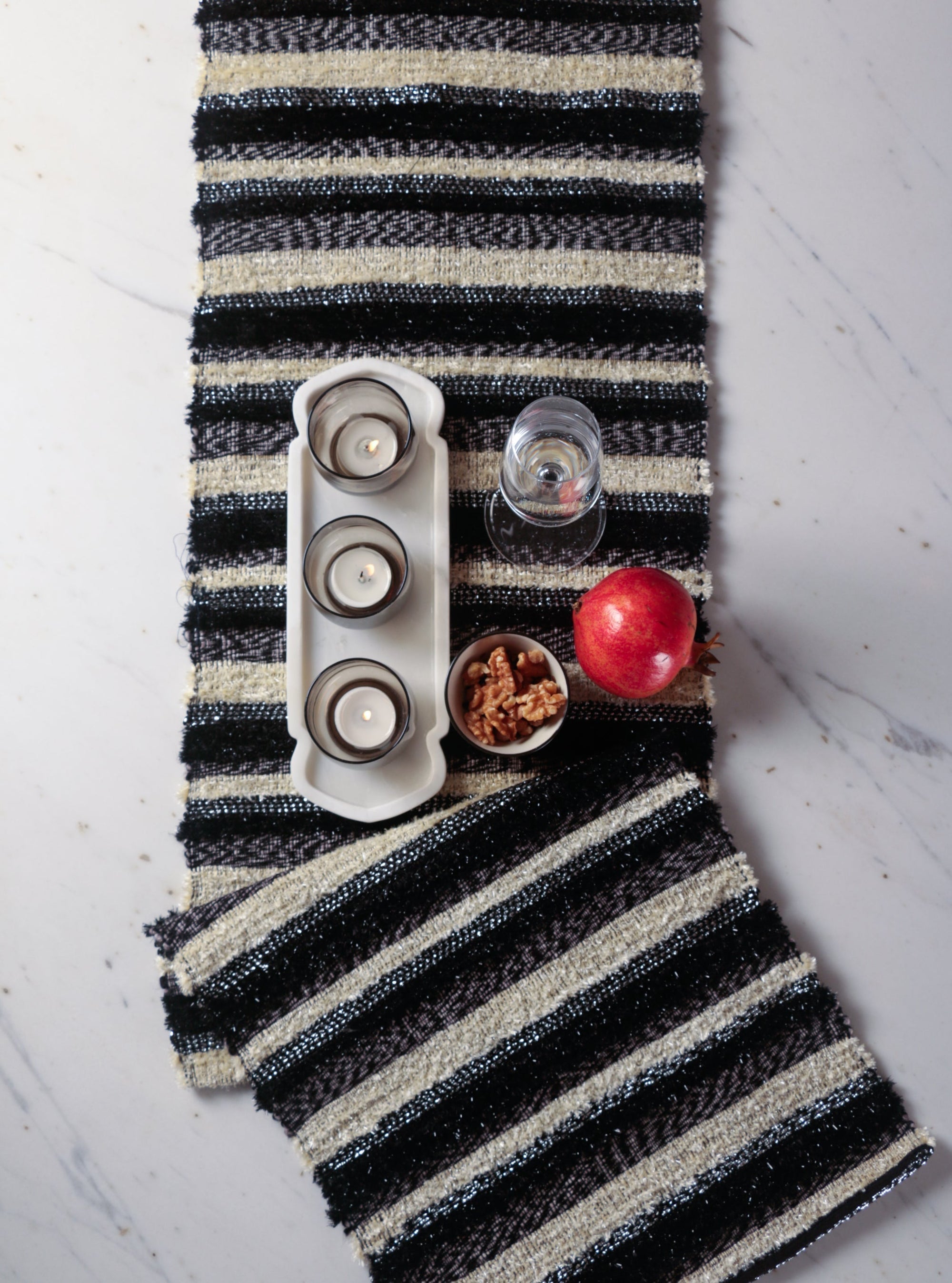 Glitzy Piano Table Runner