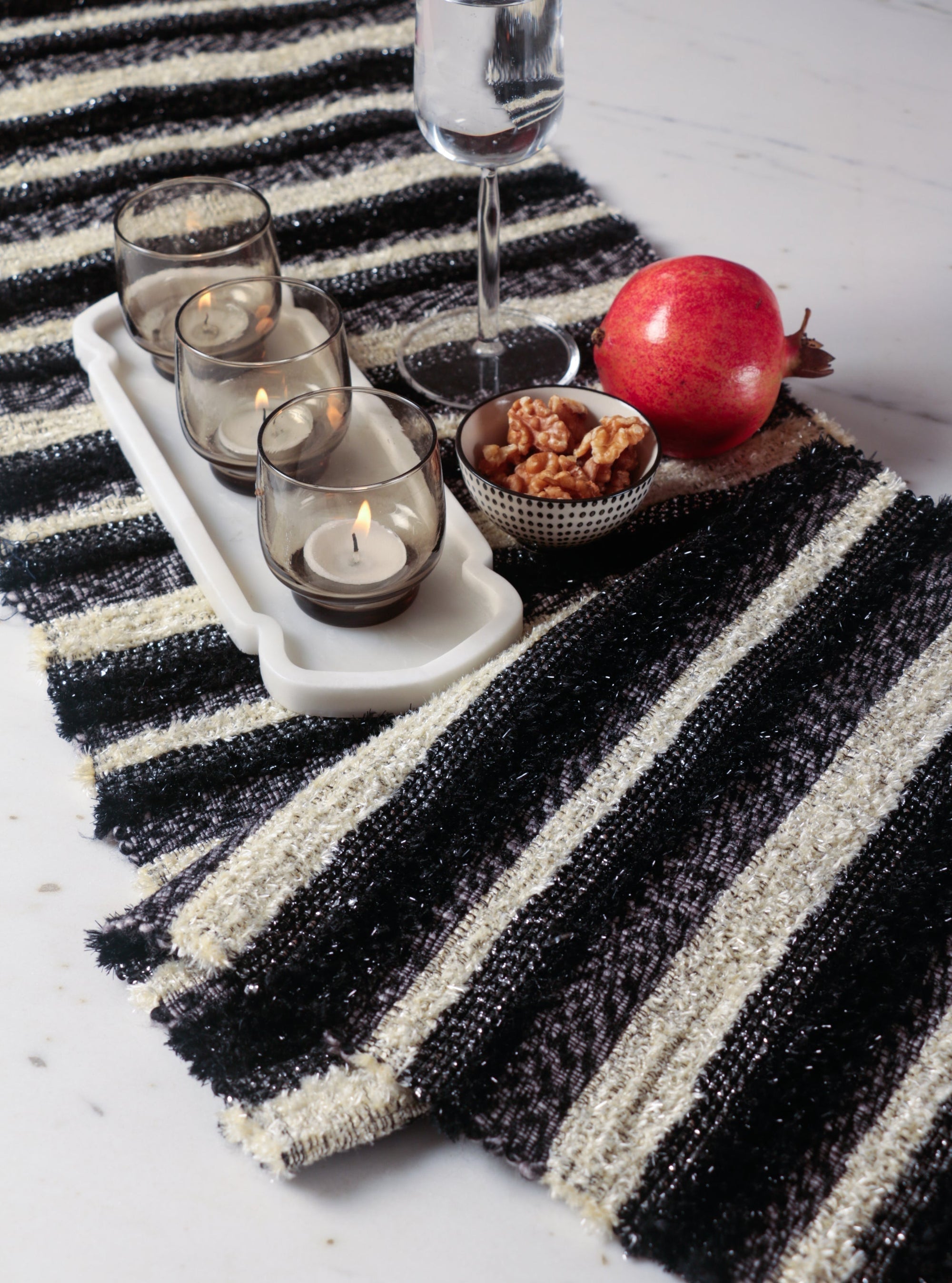 Glitzy Piano Table Runner