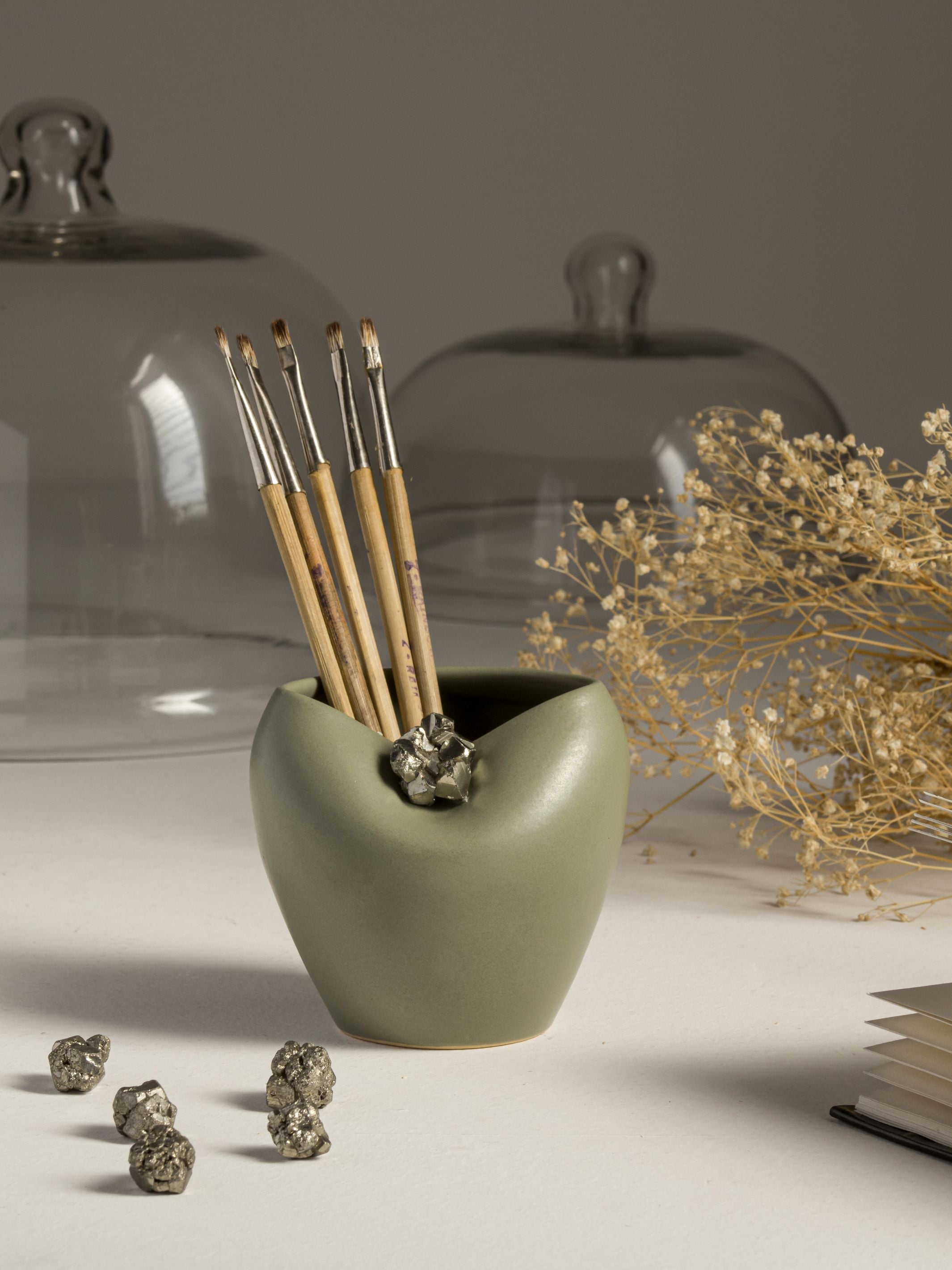 Gratitude Vase Sage Green