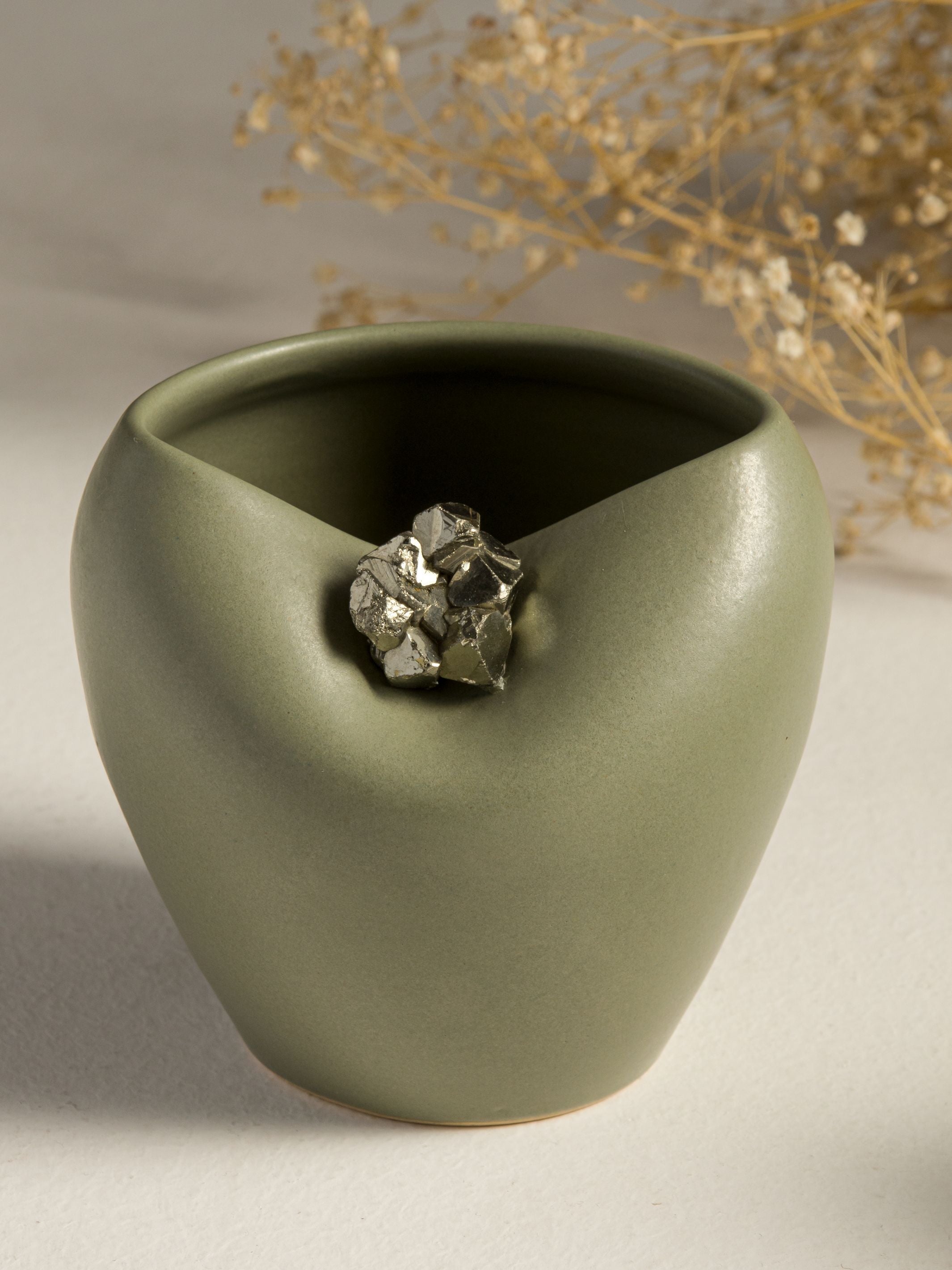 Gratitude Vase Sage Green