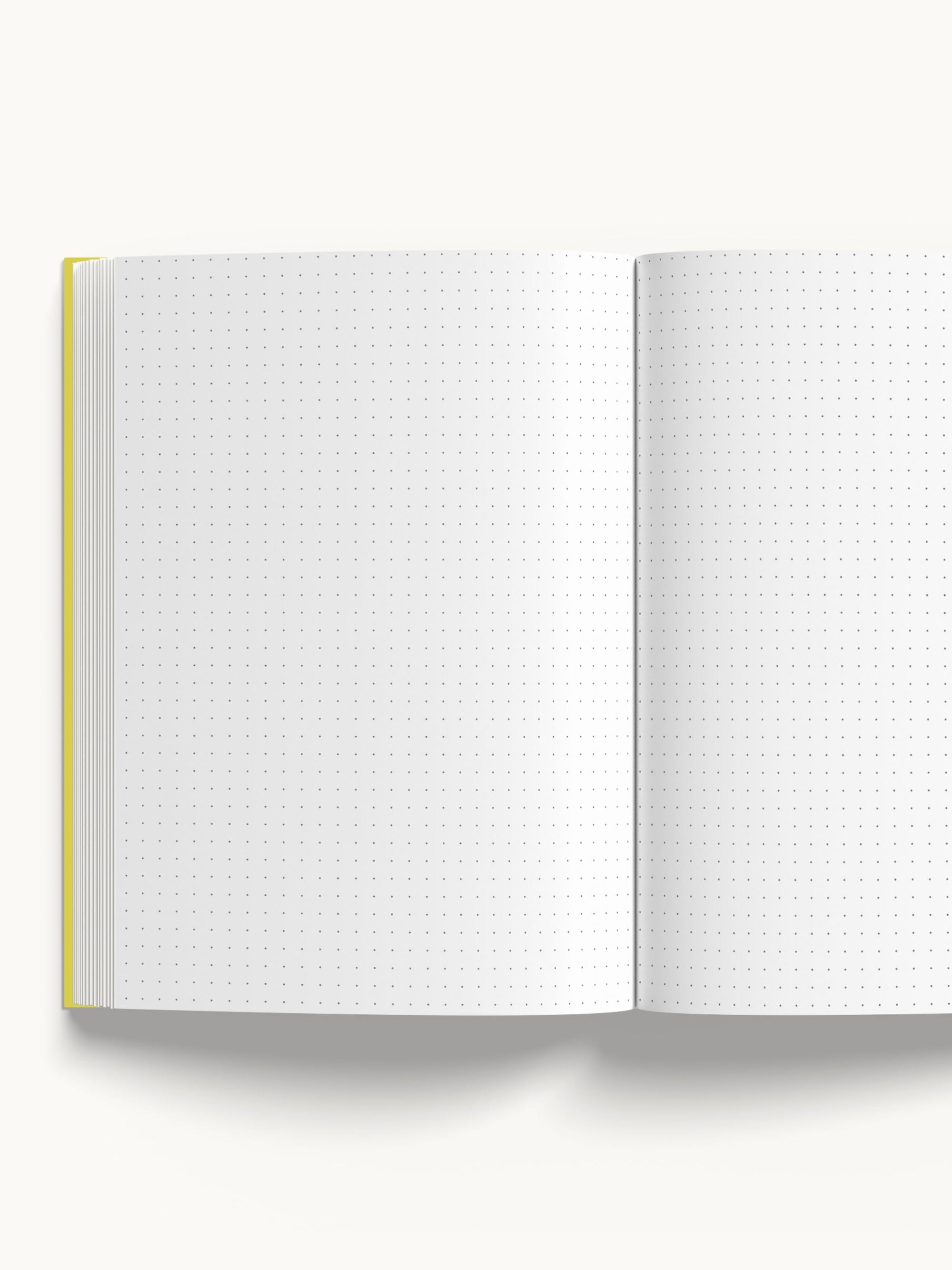 Great Ideas Yellow A5 Notebook