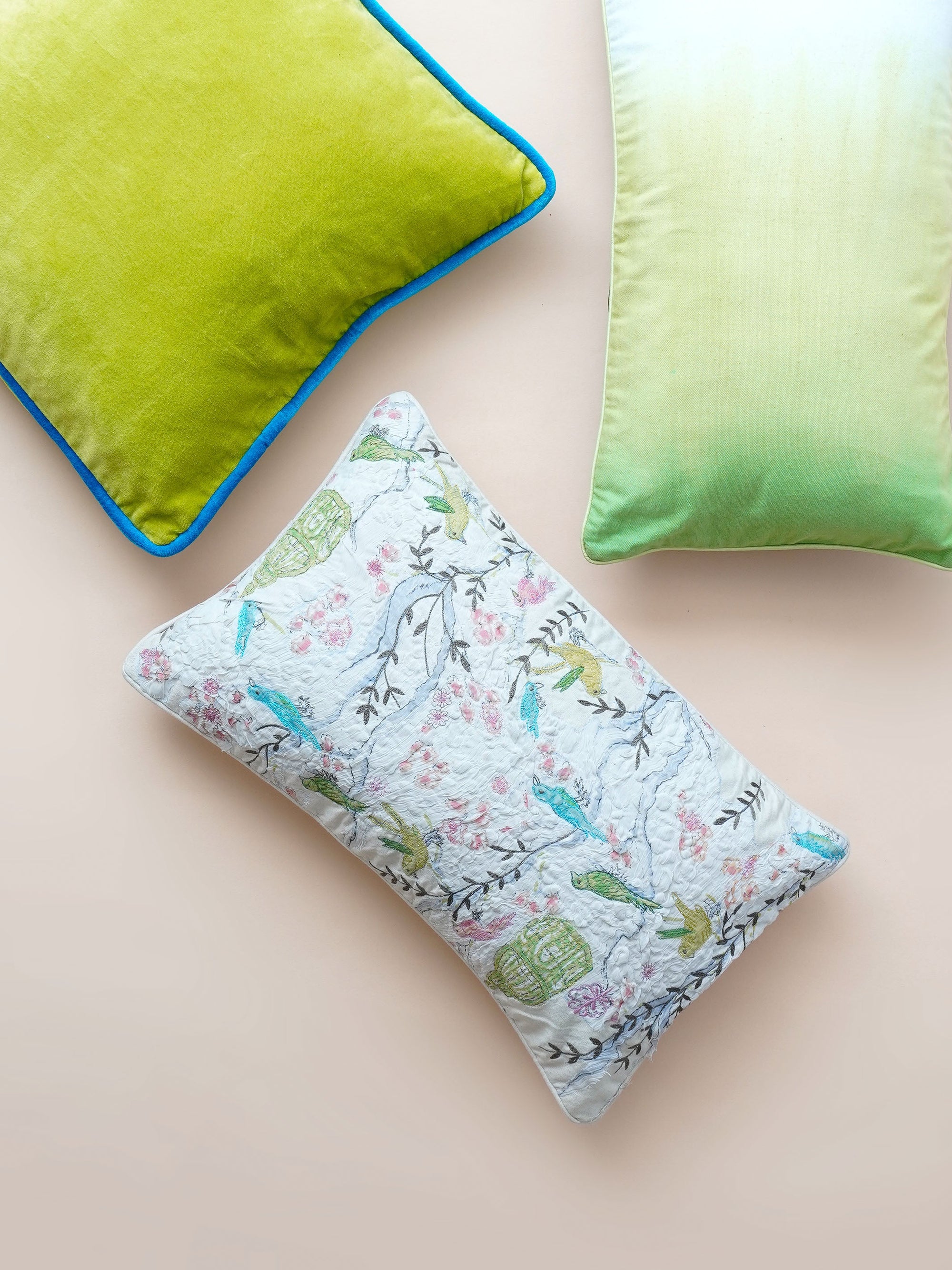 Cushion Cover - Greenwood Embroidered