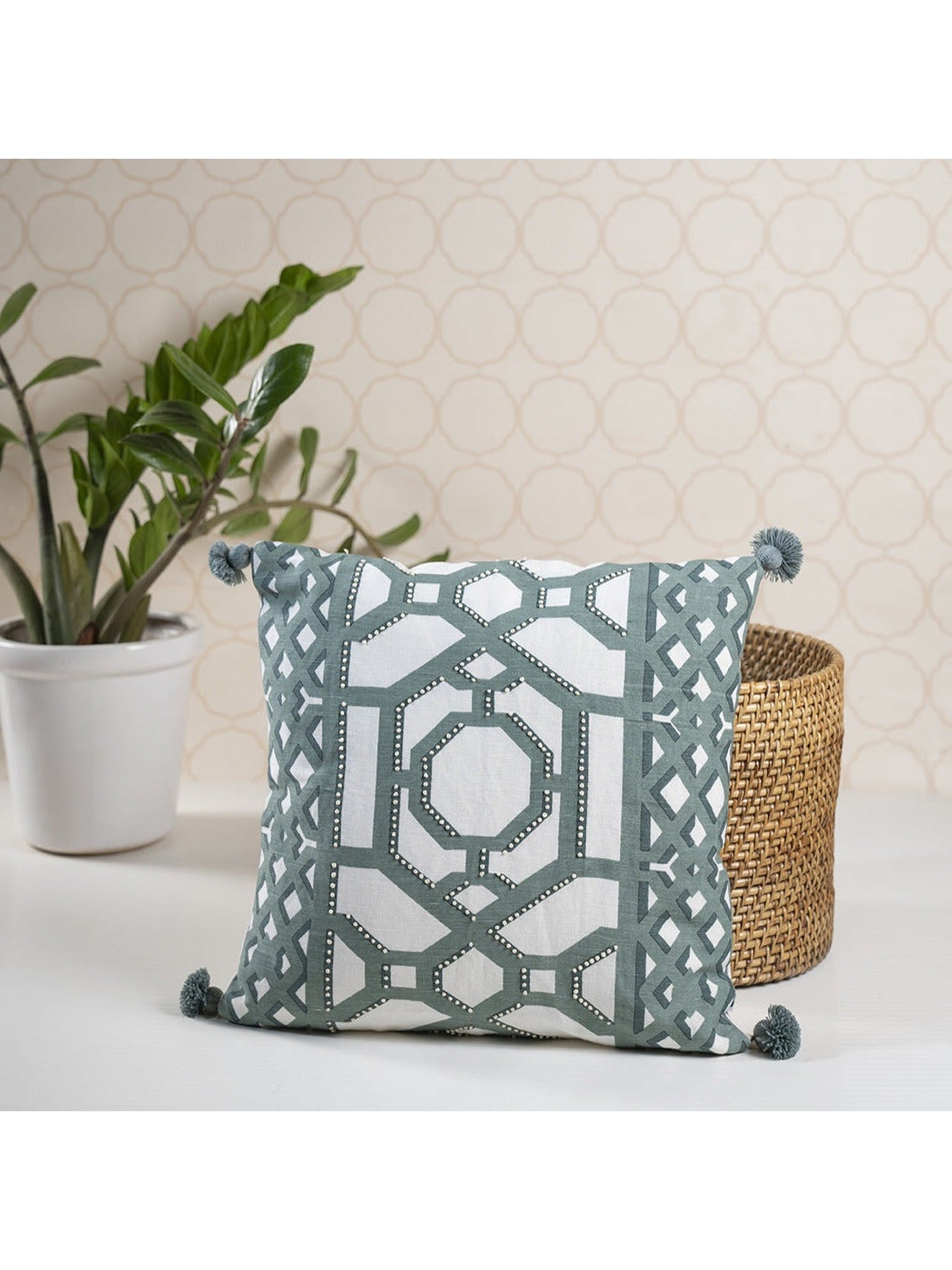 Cushion Cover - Grill Floral