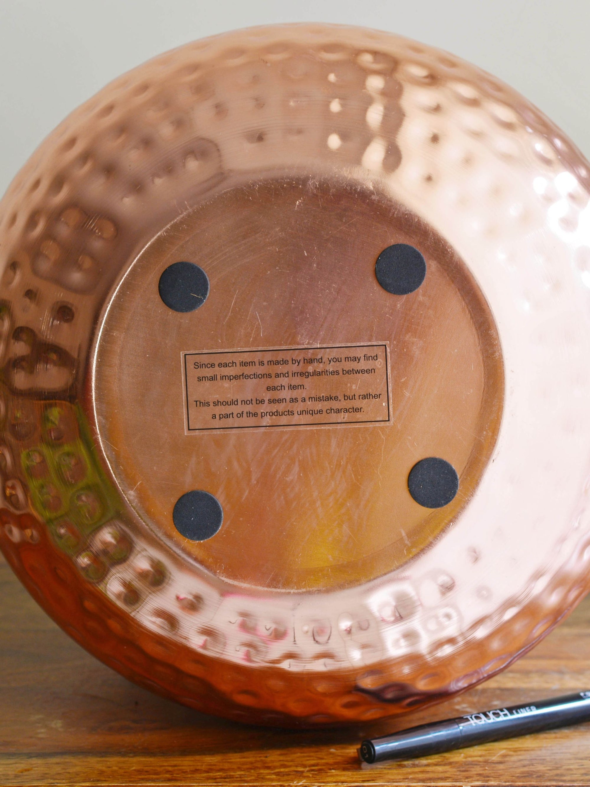 Hammered Copper Planter