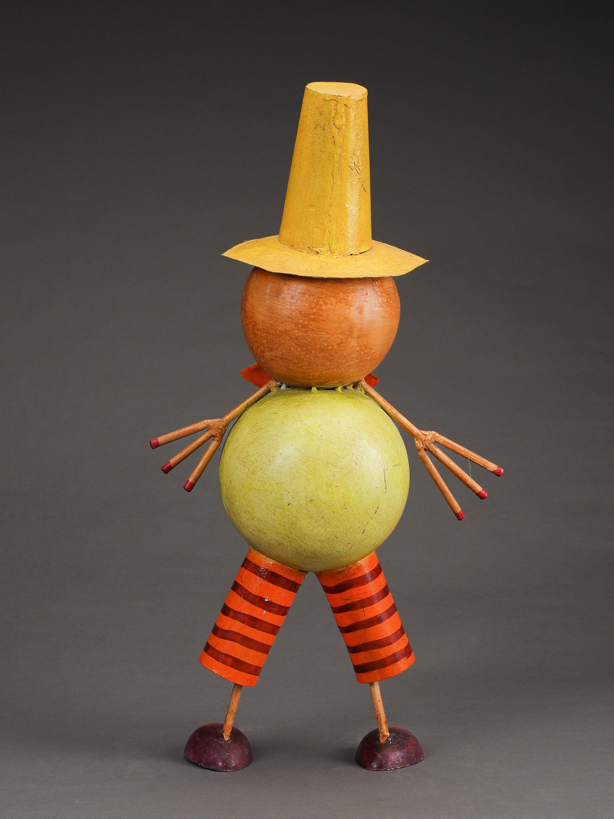 Hand Painted Quirky Snowman