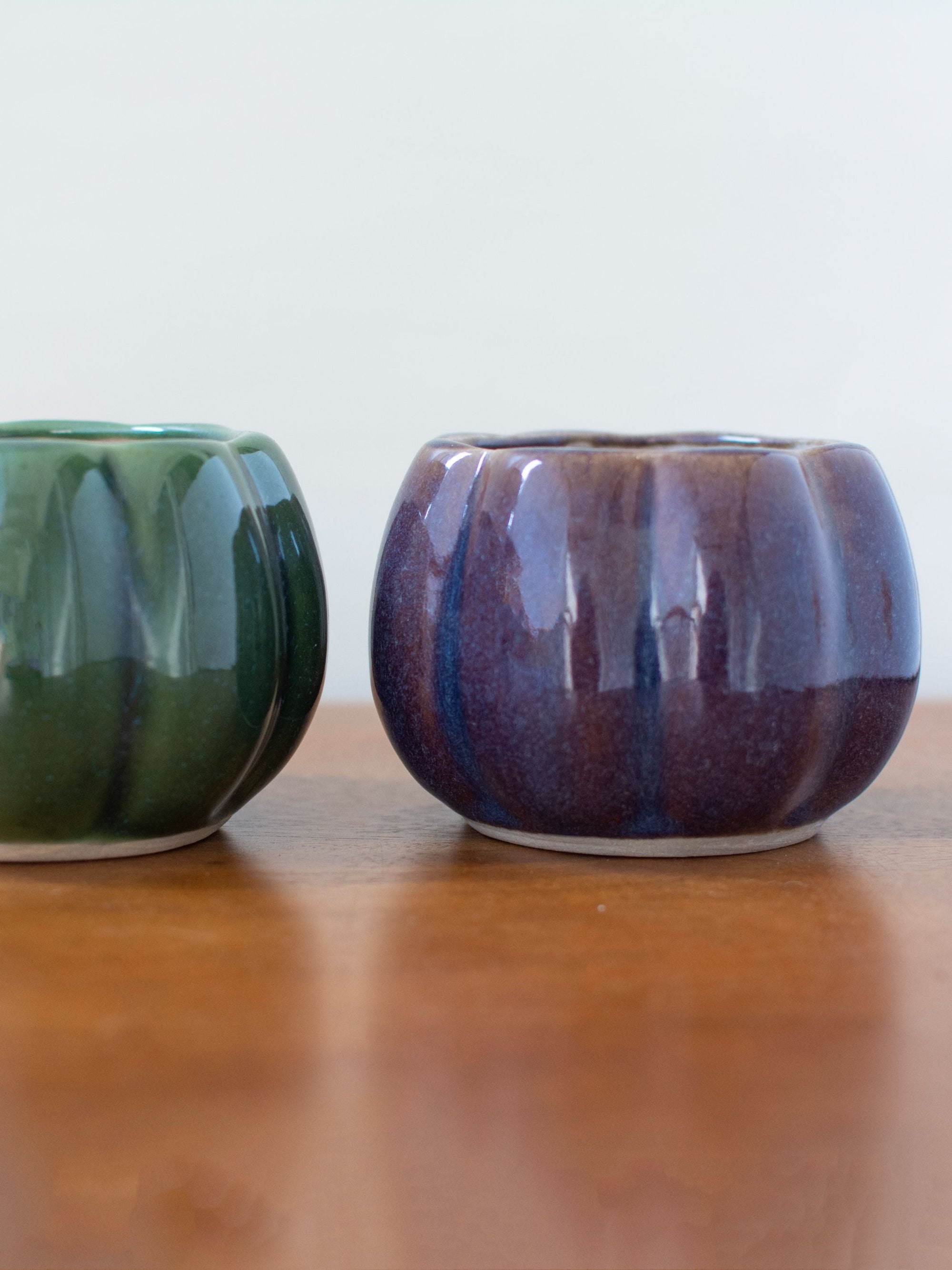 Handcrafted Ceramic Planters Set of 2