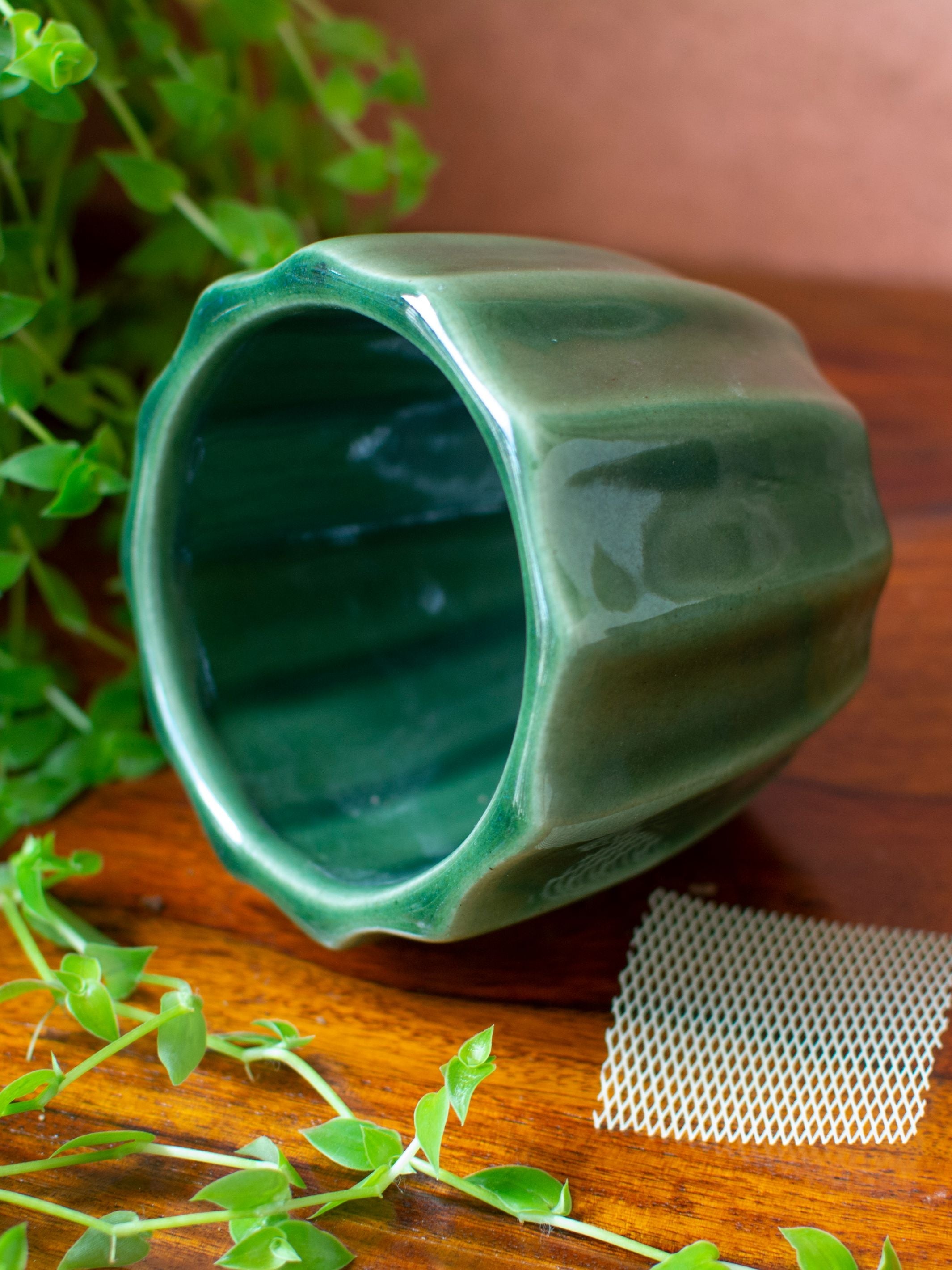 Handmade Ceramic Succulent Planter Set of 3